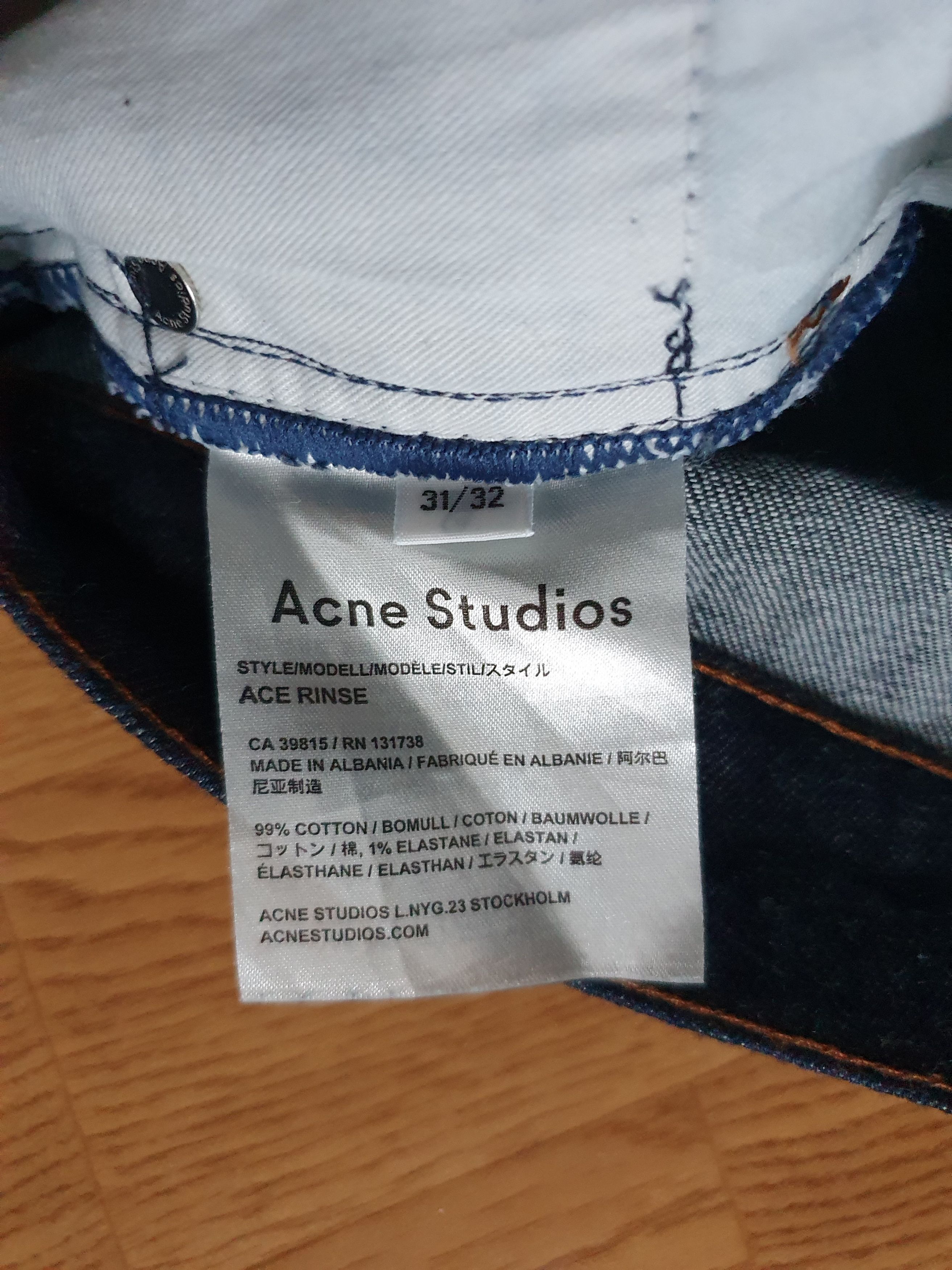Acne Studios Ace Rinse Size US 31 - 4 Thumbnail