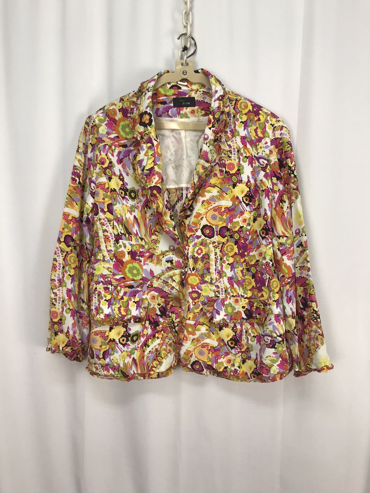 Other Multicolor art printed button up by outzon Size M / US 6-8 / IT 42-44 - 9 Thumbnail