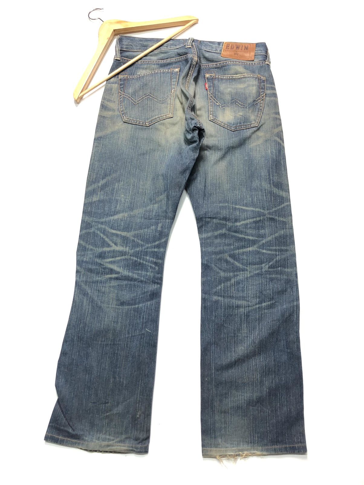 Edwin × Vintage VINTAGE EDWIN XV EXCLUSIVE VINTAGE DISTRESSED DENIM Size US 32 / EU 48 - 8 Thumbnail