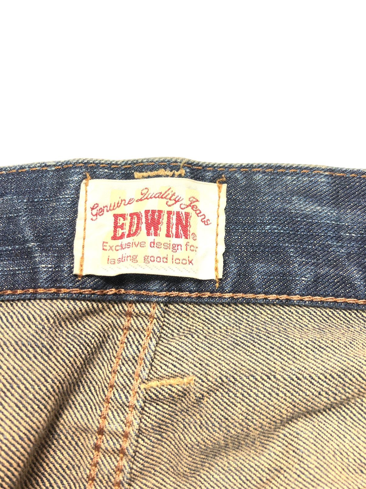 Edwin × Vintage VINTAGE EDWIN XV EXCLUSIVE VINTAGE DISTRESSED DENIM Size US 32 / EU 48 - 5 Thumbnail