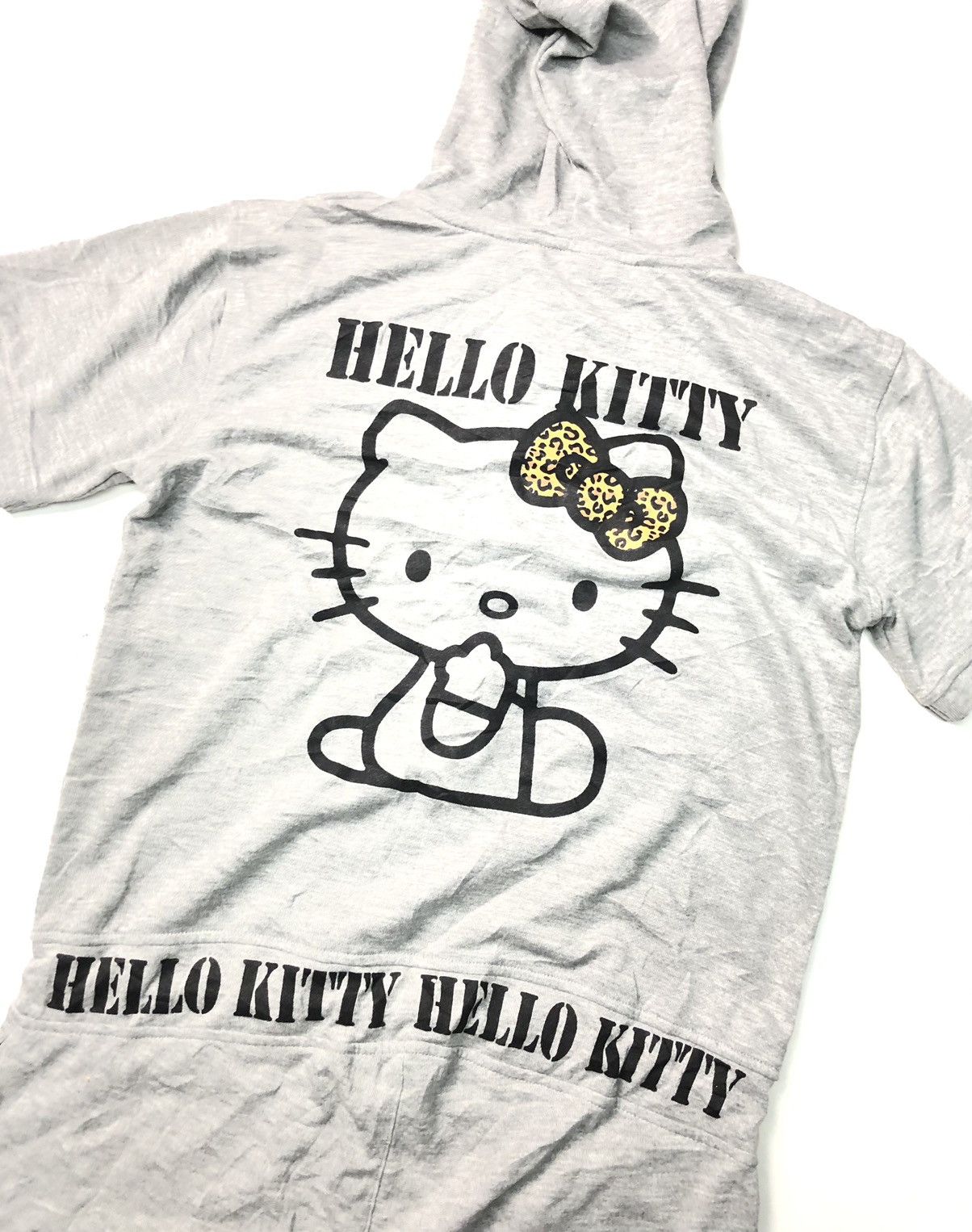 Cartoon Network × Disney × Vintage VINTAGE HELLO KITTY BIG LOGO QUARTER OVERALLS SHORT PANTS Size US 34 / EU 50 - 2 Thumbnail