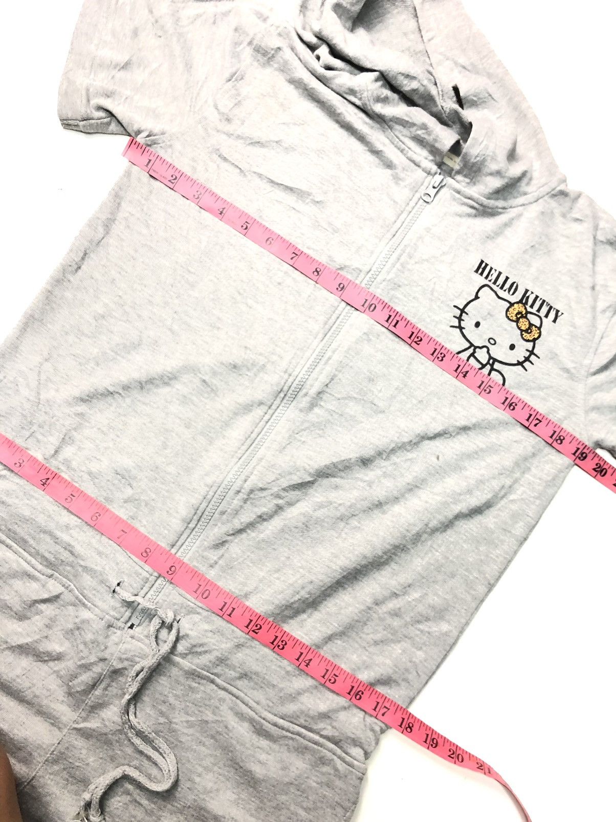 Cartoon Network × Disney × Vintage VINTAGE HELLO KITTY BIG LOGO QUARTER OVERALLS SHORT PANTS Size US 34 / EU 50 - 9 Thumbnail