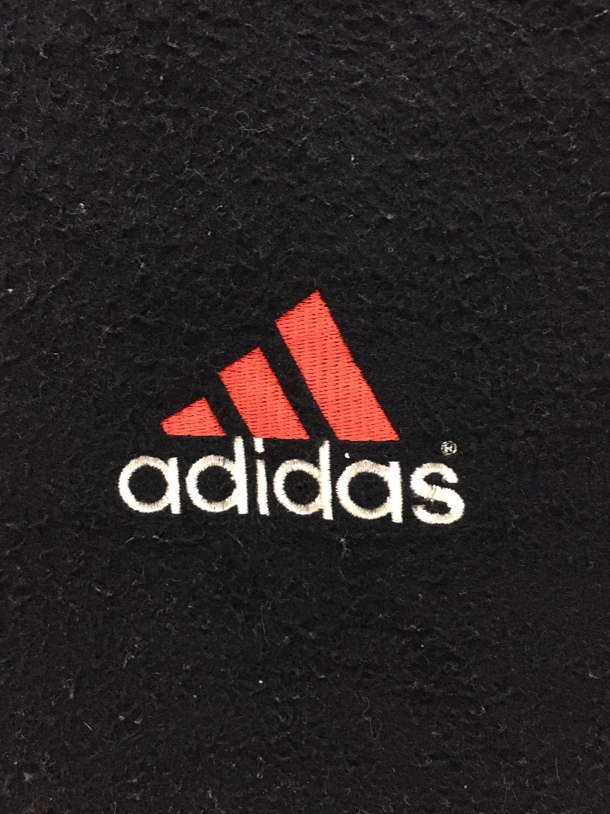 Adidas × Vintage Vintage Adidas Three Stripes Fleece Sweatshirt Size US L / EU 52-54 / 3 - 3 Thumbnail