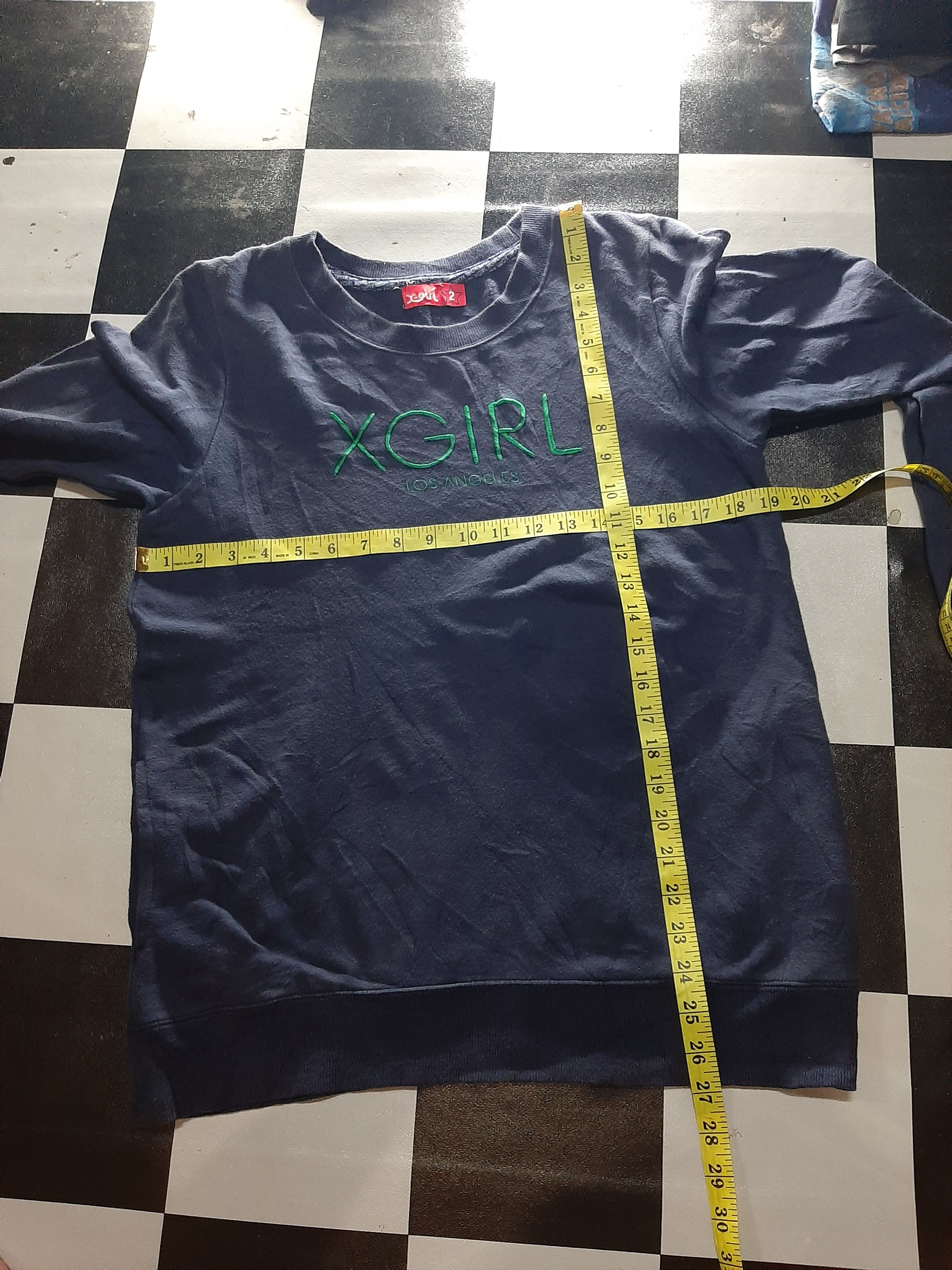 Japanese Brand × Vintage VINTAGE X-GIRL EMBROIDERY SPELL SPELL OUT SWEATSHIRT Size US M / EU 48-50 / 2 - 6 Thumbnail