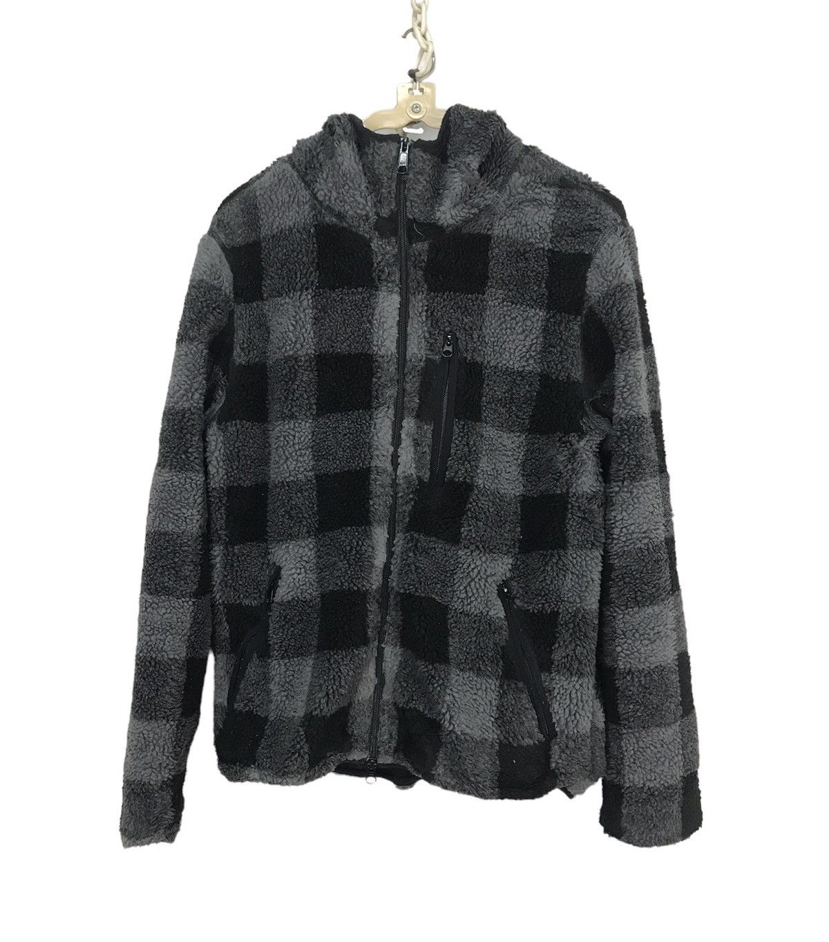 image of Outdoor Life x Outdoor Style Go Out Camp7 Deep Pile Fleece Zipper Hoodie Jacket, Men's (Size Medium