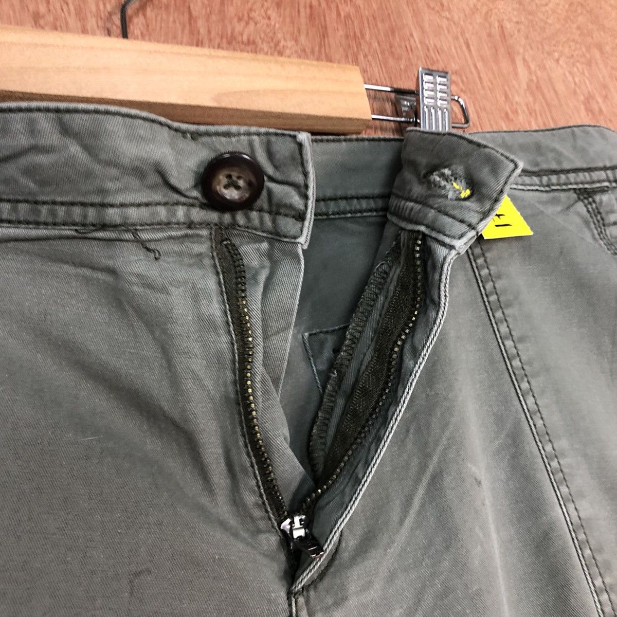 Merona DLL Merona Green Multipocket Cargo Pants #1794 Size 36" / US 14 / IT 50 - 7 Thumbnail