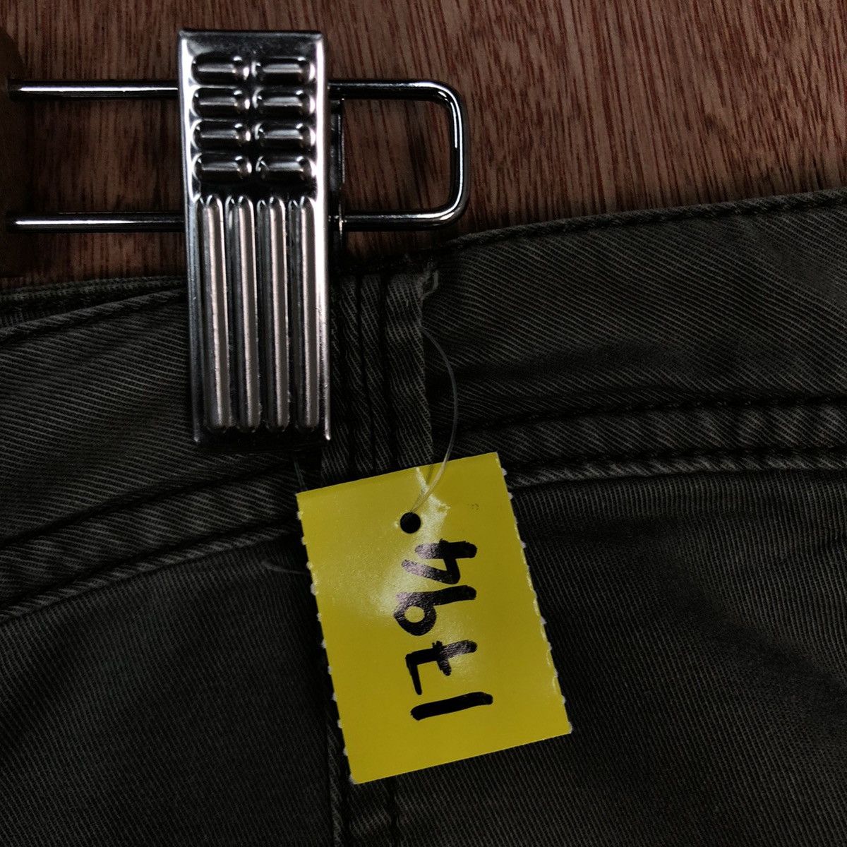 Merona DLL Merona Green Multipocket Cargo Pants #1794 Size 36" / US 14 / IT 50 - 6 Thumbnail