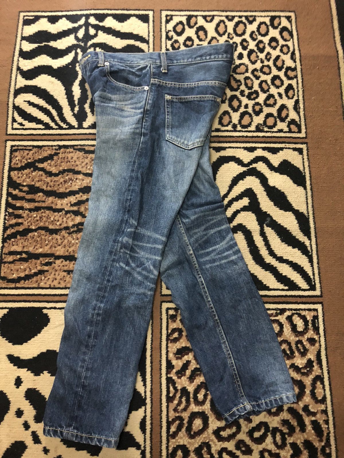 Designer × Japanese Brand × Salvage IENA SLOBE SELVEDGE QUARTER SHORT DENIM Size US 30 / EU 46 - 13 Thumbnail
