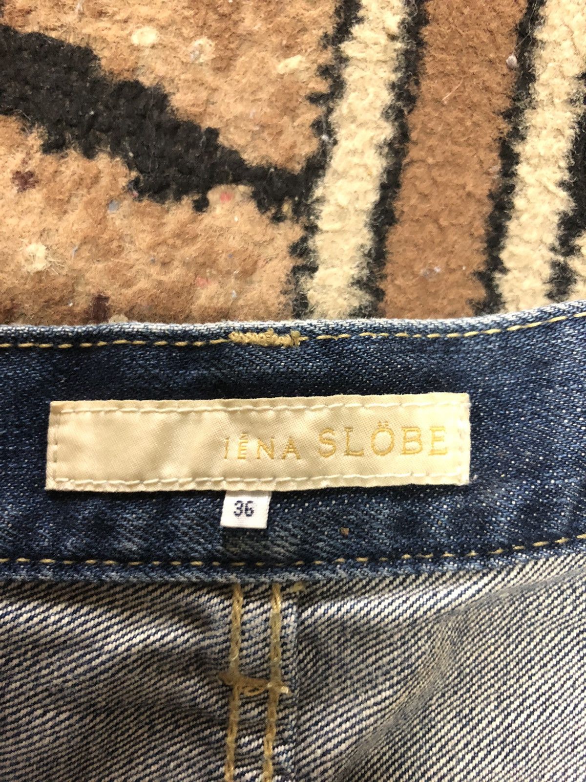 Designer × Japanese Brand × Salvage IENA SLOBE SELVEDGE QUARTER SHORT DENIM Size US 30 / EU 46 - 7 Thumbnail