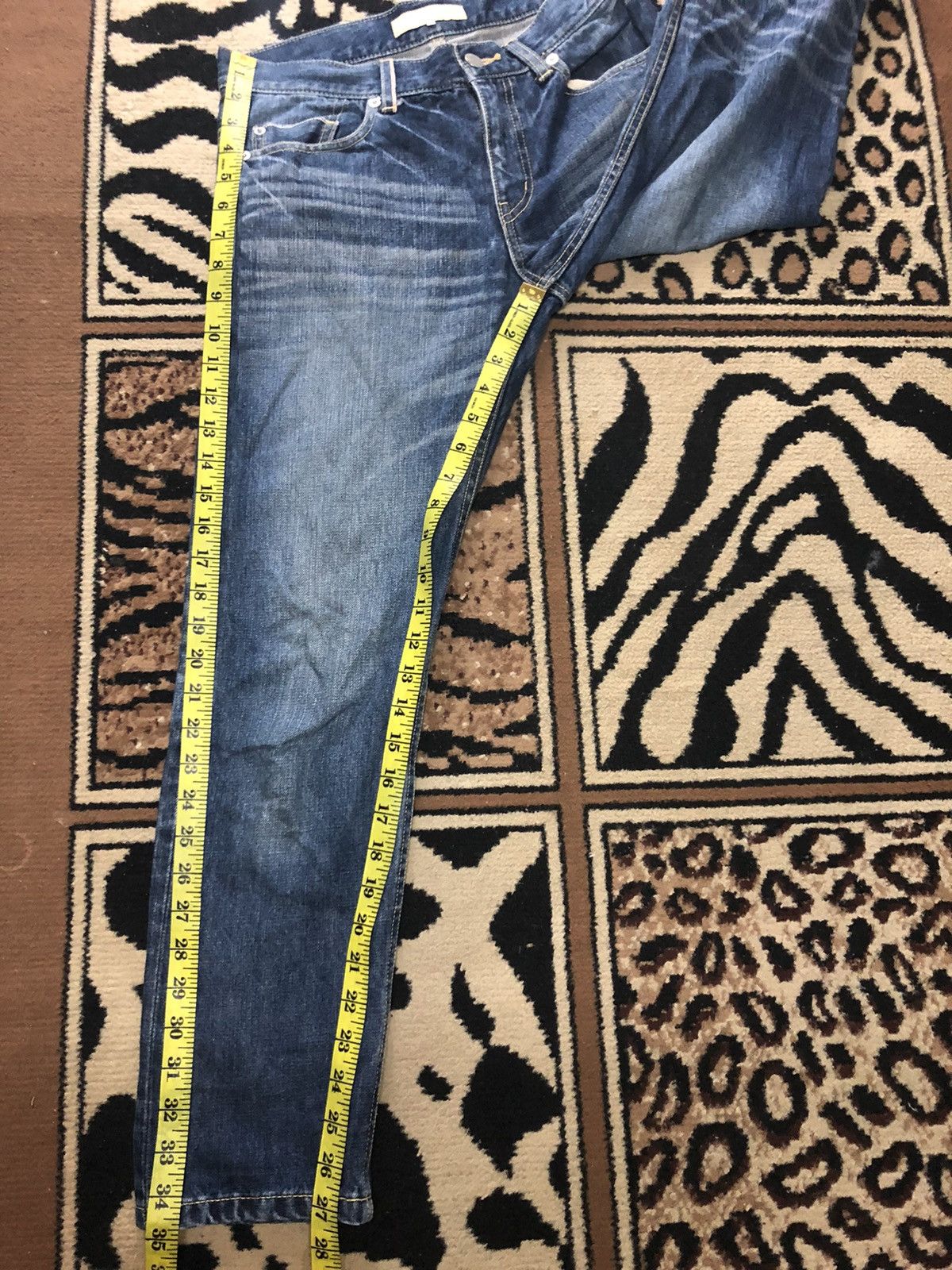 Designer × Japanese Brand × Salvage IENA SLOBE SELVEDGE QUARTER SHORT DENIM Size US 30 / EU 46 - 16 Thumbnail