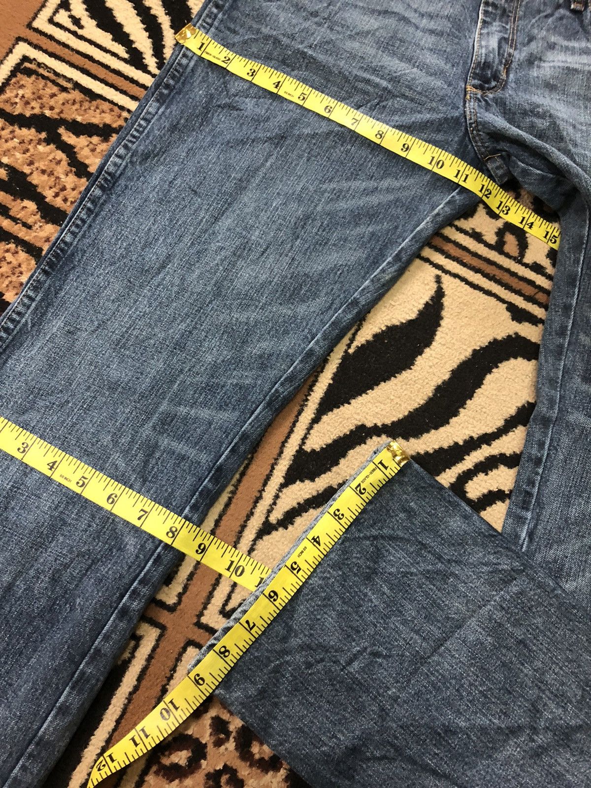 Vintage × Wrangler VINTAGE WRANGLER SLIM BOOT DENIM Size US 32 / EU 48 - 16 Thumbnail
