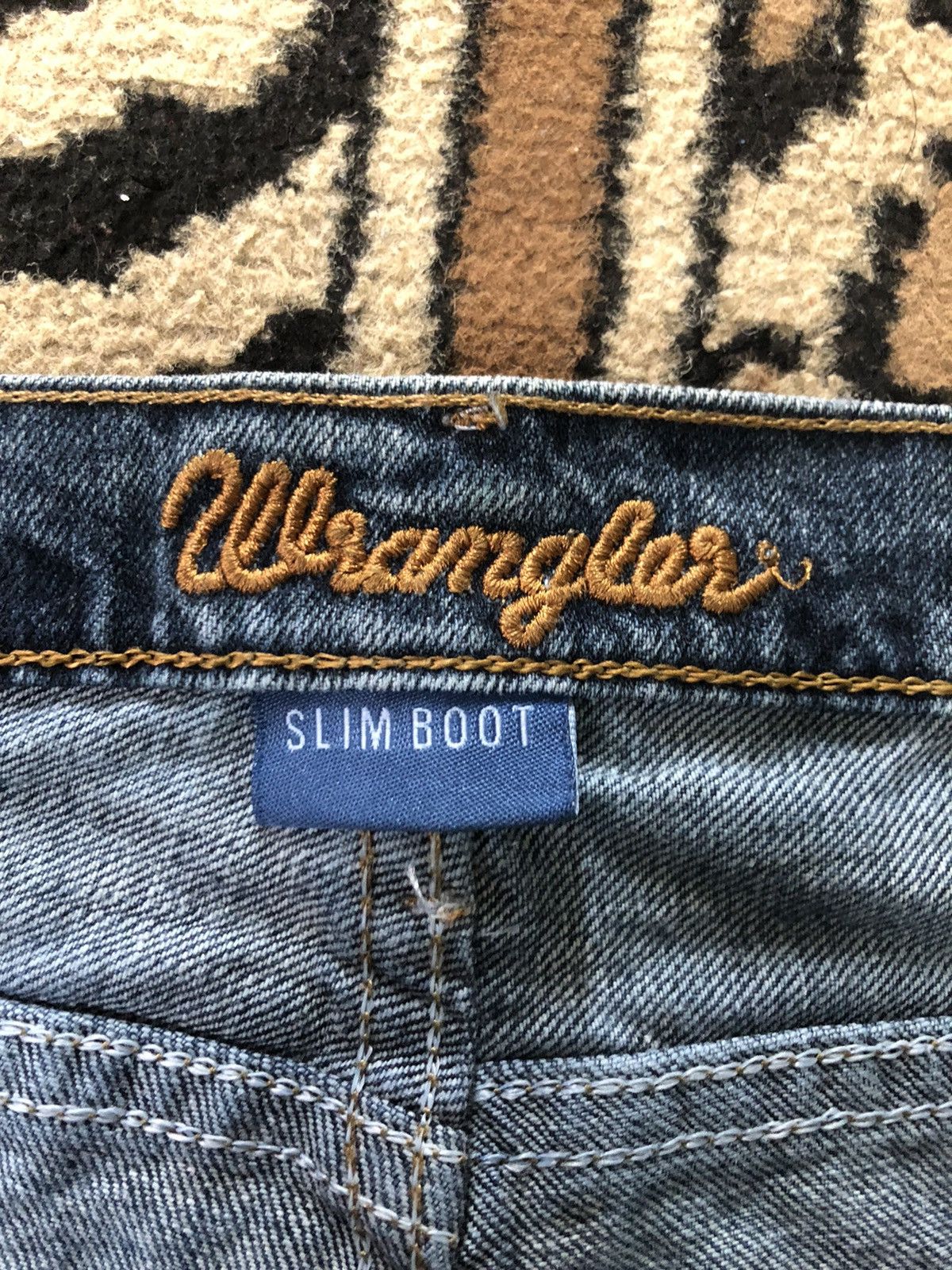 Vintage × Wrangler VINTAGE WRANGLER SLIM BOOT DENIM Size US 32 / EU 48 - 9 Thumbnail