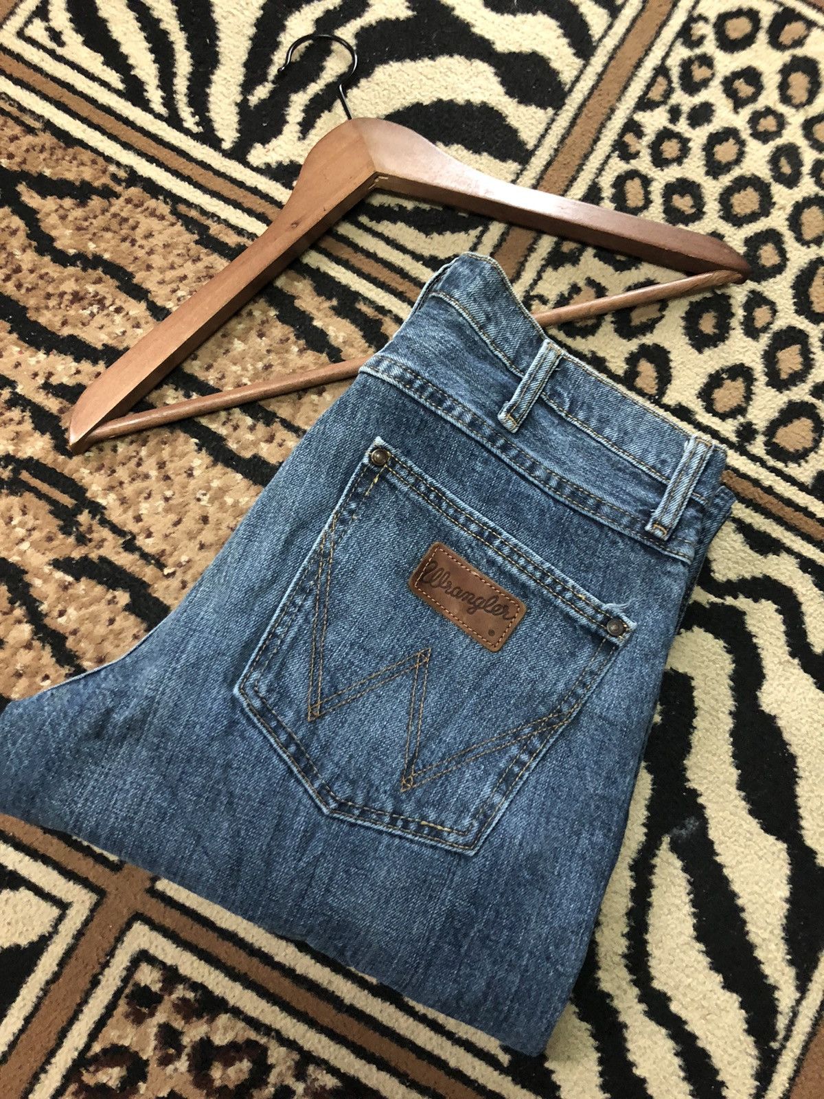 Vintage × Wrangler VINTAGE WRANGLER SLIM BOOT DENIM Size US 32 / EU 48 - 1 Thumbnail