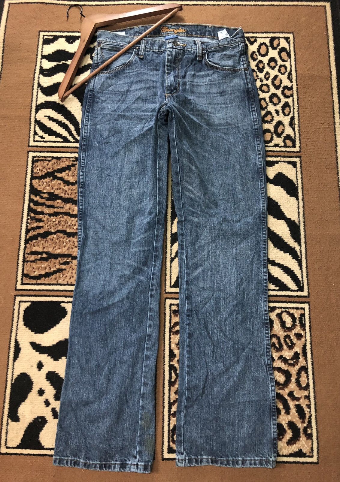 Vintage × Wrangler VINTAGE WRANGLER SLIM BOOT DENIM Size US 32 / EU 48 - 5 Thumbnail