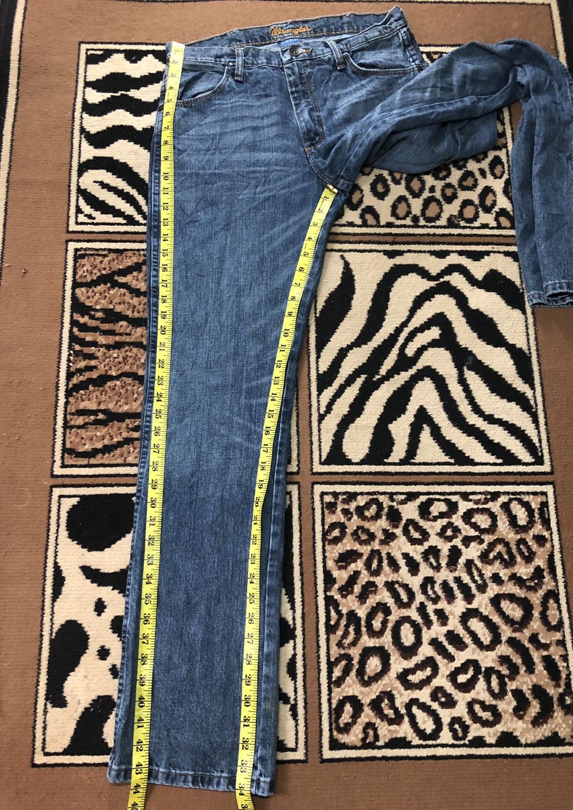 Vintage × Wrangler VINTAGE WRANGLER SLIM BOOT DENIM Size US 32 / EU 48 - 15 Thumbnail