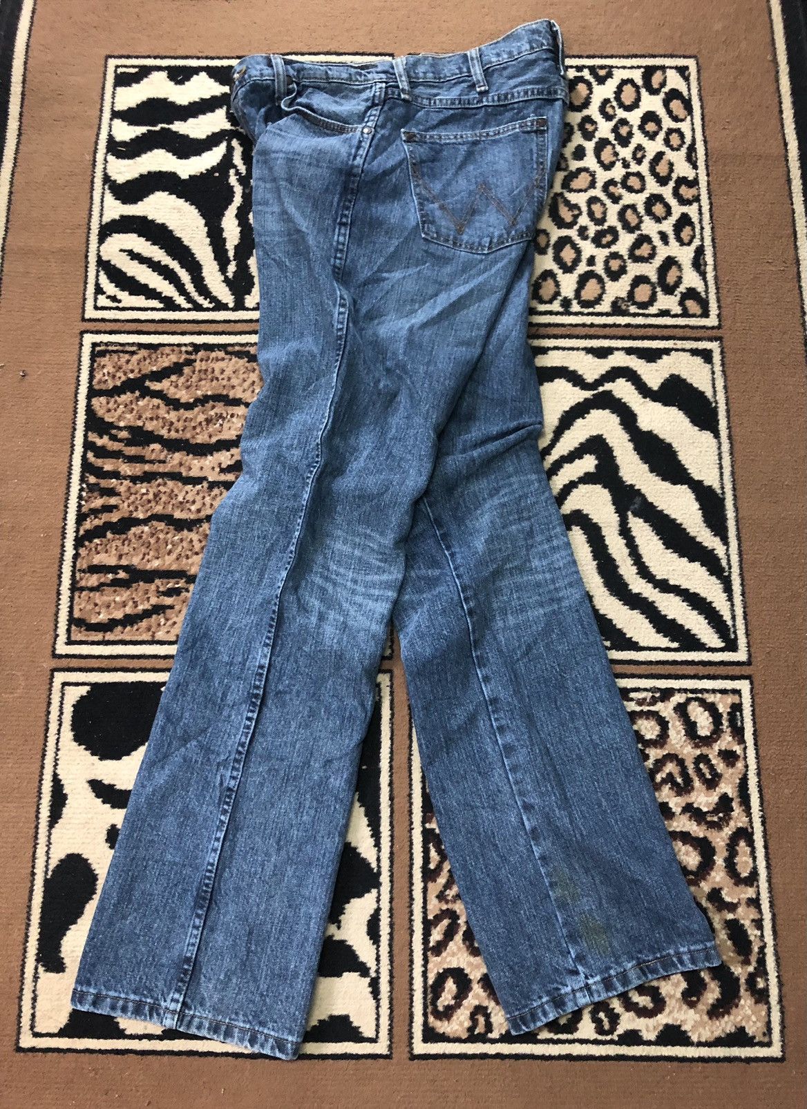Vintage × Wrangler VINTAGE WRANGLER SLIM BOOT DENIM Size US 32 / EU 48 - 12 Thumbnail