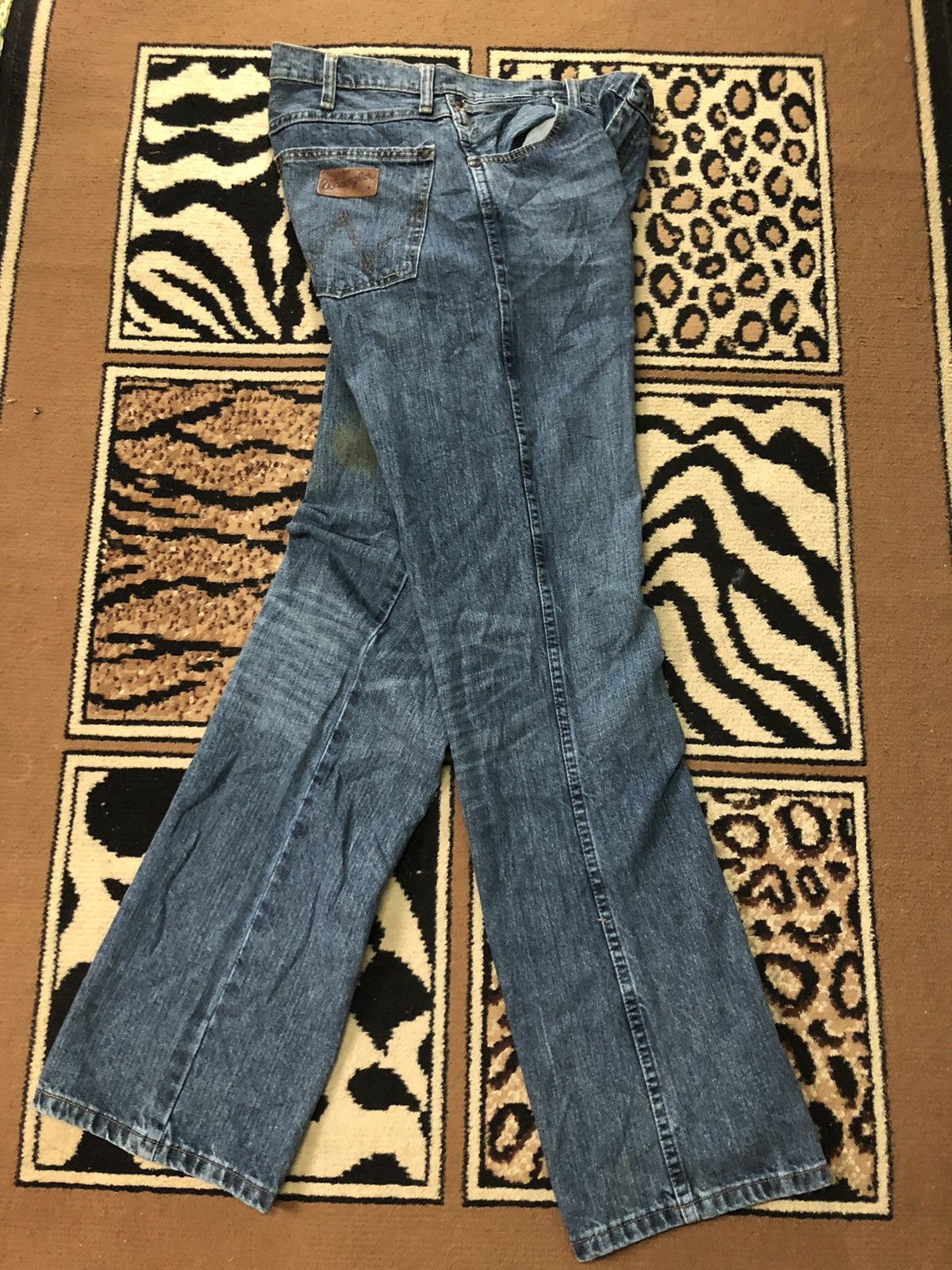 Vintage × Wrangler VINTAGE WRANGLER SLIM BOOT DENIM Size US 32 / EU 48 - 13 Thumbnail