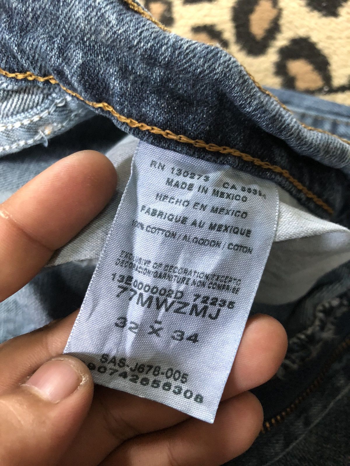Vintage × Wrangler VINTAGE WRANGLER SLIM BOOT DENIM Size US 32 / EU 48 - 10 Thumbnail