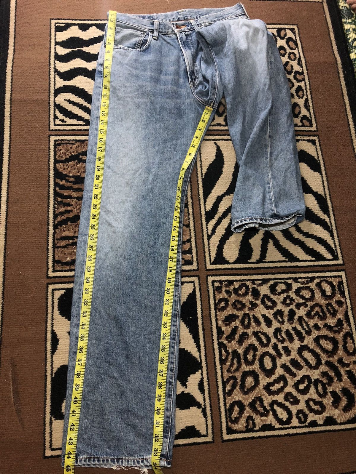 Edwin × Vintage VINTAGE SELVEDGE EDWIN 505x BLUE WASH DISTRESSED DENIM Size US 32 / EU 48 - 16 Thumbnail