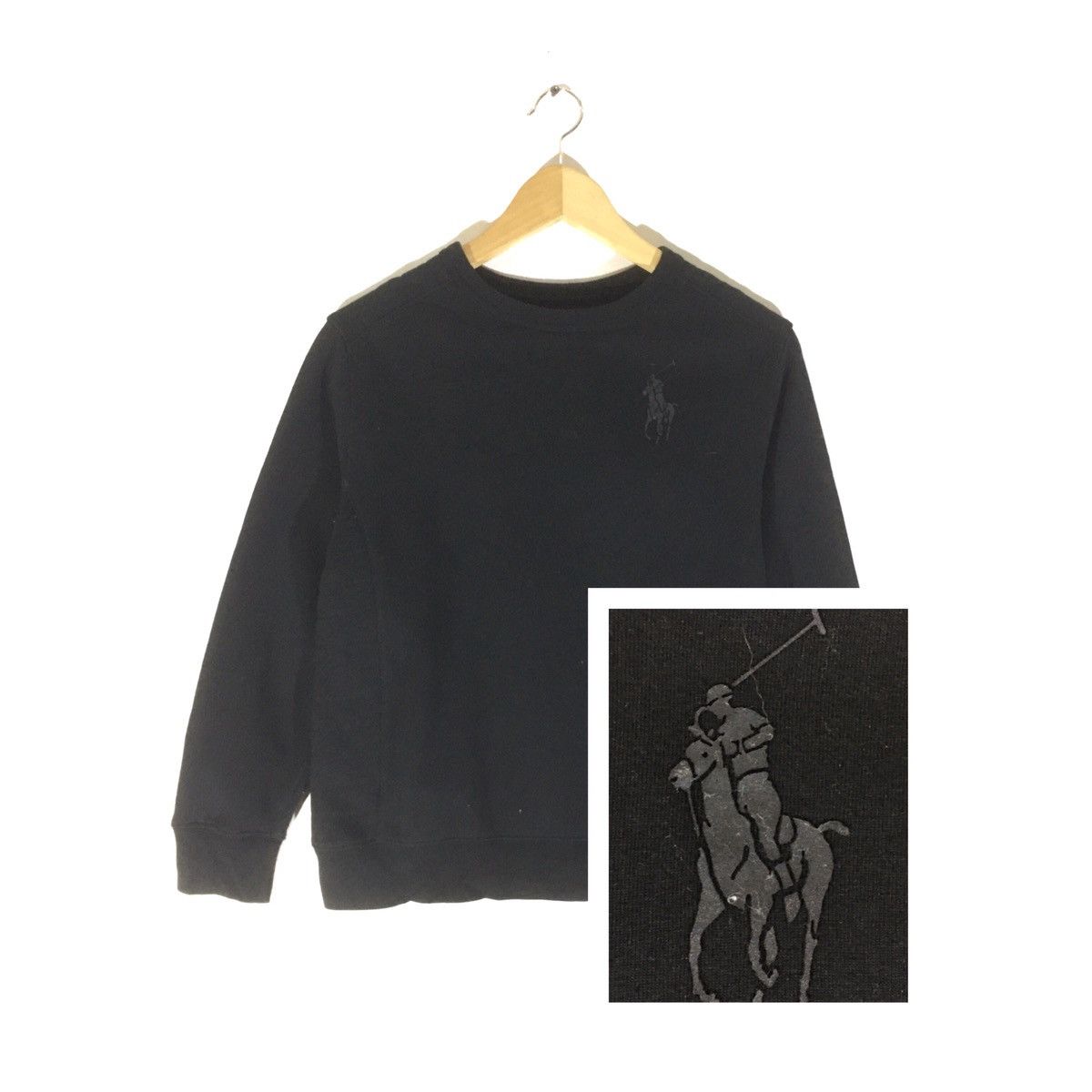 Polo Ralph Lauren × Ralph Lauren Vintage Polo Ralph Lauren Sweatshirt Polo Small Pony Size US XS / EU 42 / 0 - 1 Thumbnail