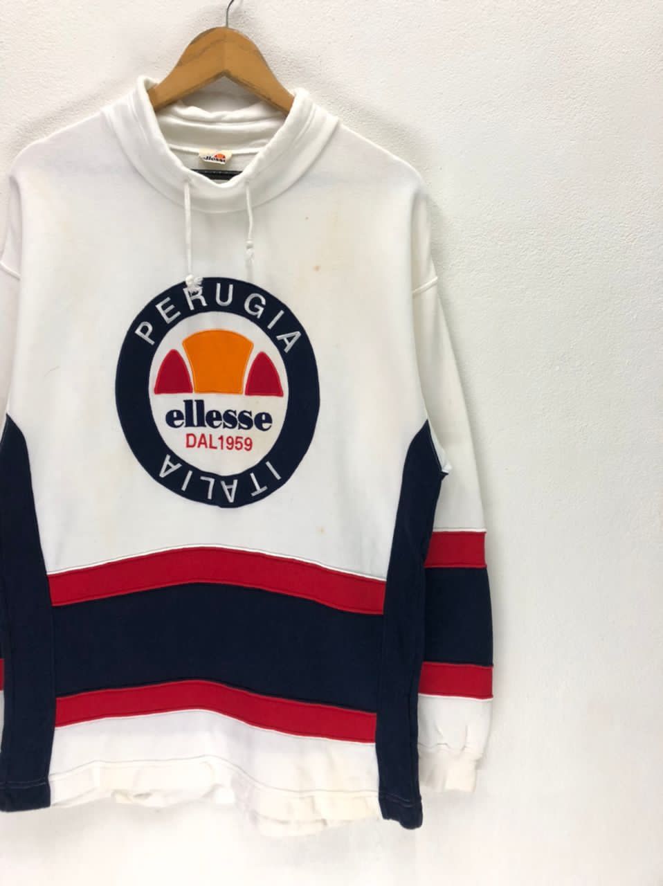 Ellesse × Vintage Vintage Ellesse Big Logo Multicolour Sweatshirt Size US M / EU 48-50 / 2 - 5 Thumbnail