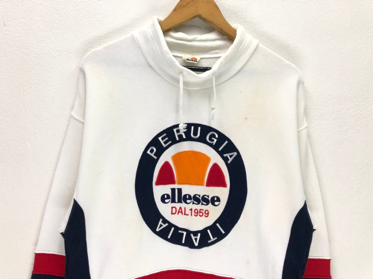 Ellesse × Vintage Vintage Ellesse Big Logo Multicolour Sweatshirt Size US M / EU 48-50 / 2 - 2 Thumbnail