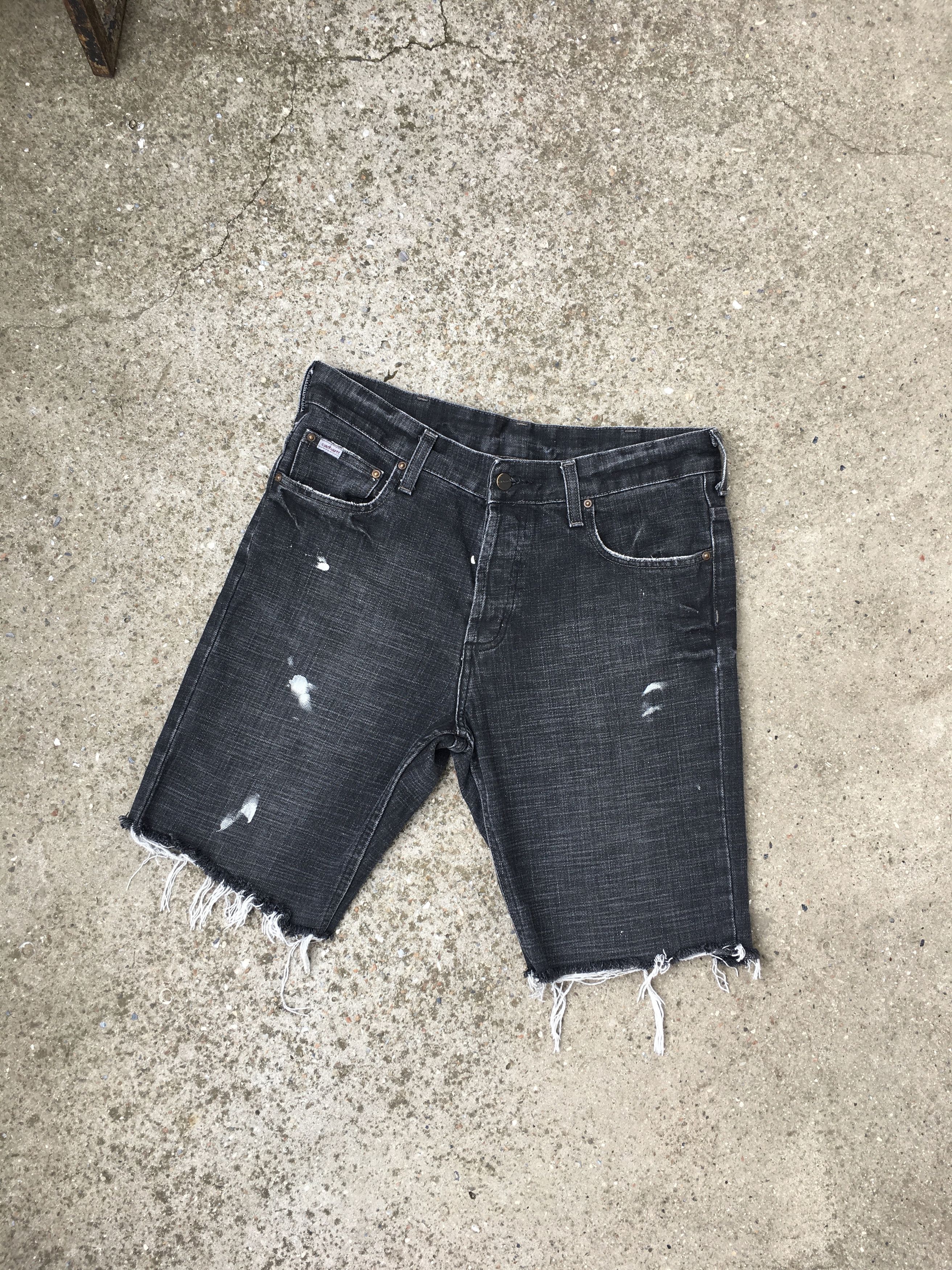Carhartt × Vintage Carhartt Vintage Painter Miner Jeans Cutoff Shorts Size 30 Size US 30 / EU 46 - 2 Thumbnail