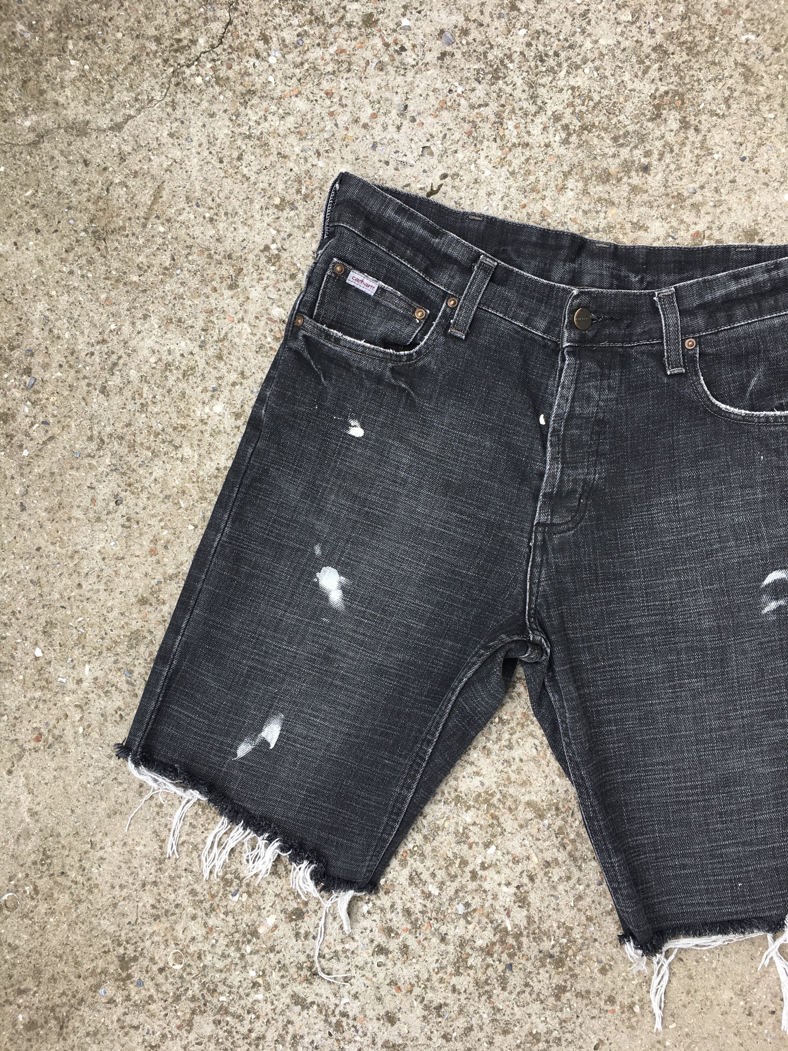 Carhartt × Vintage Carhartt Vintage Painter Miner Jeans Cutoff Shorts Size 30 Size US 30 / EU 46 - 3 Thumbnail