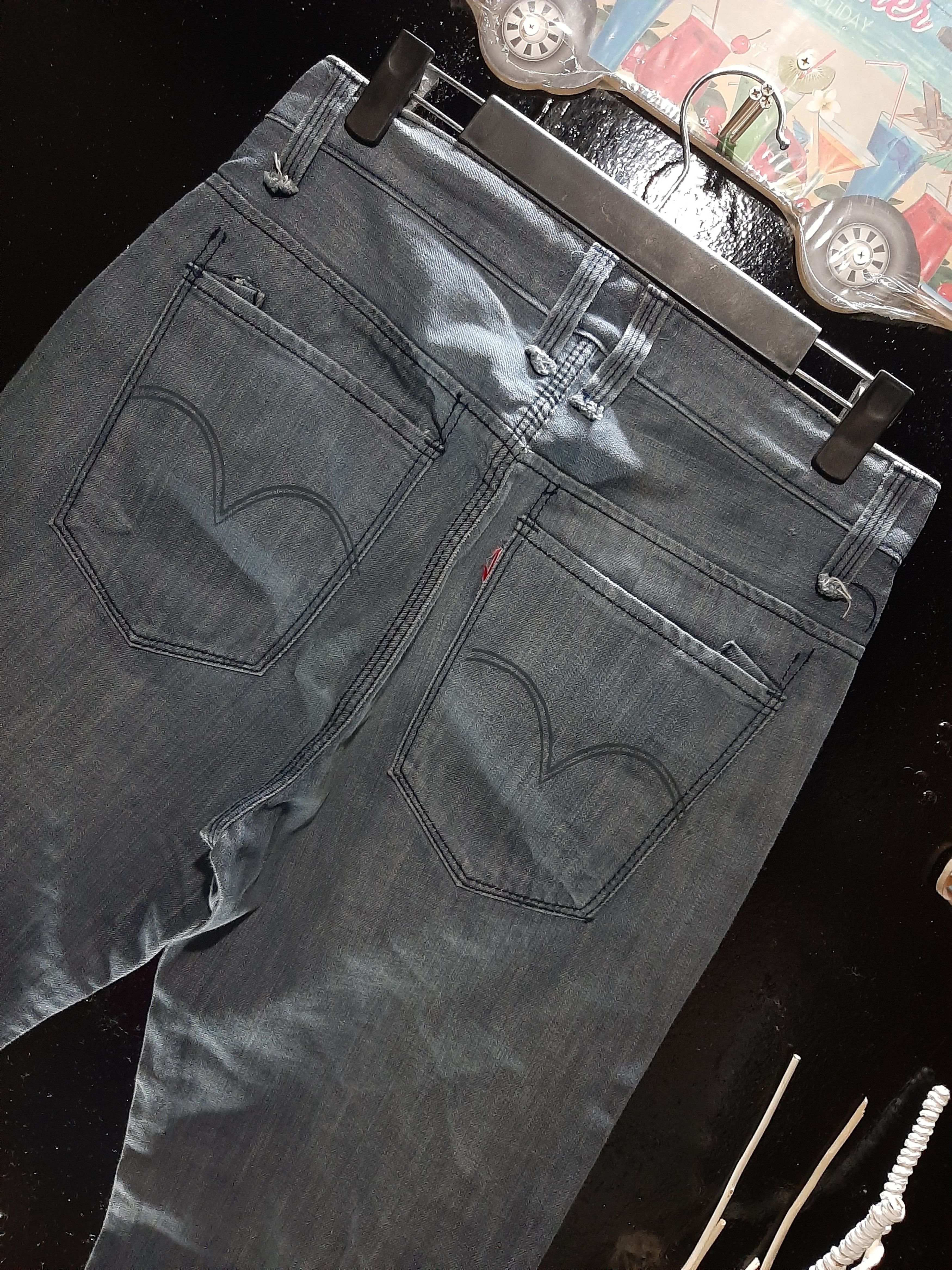 Levi's × Vintage VINTAGE 90s LEVI'S DENIM .. Size US 30 / EU 46 - 2 Thumbnail