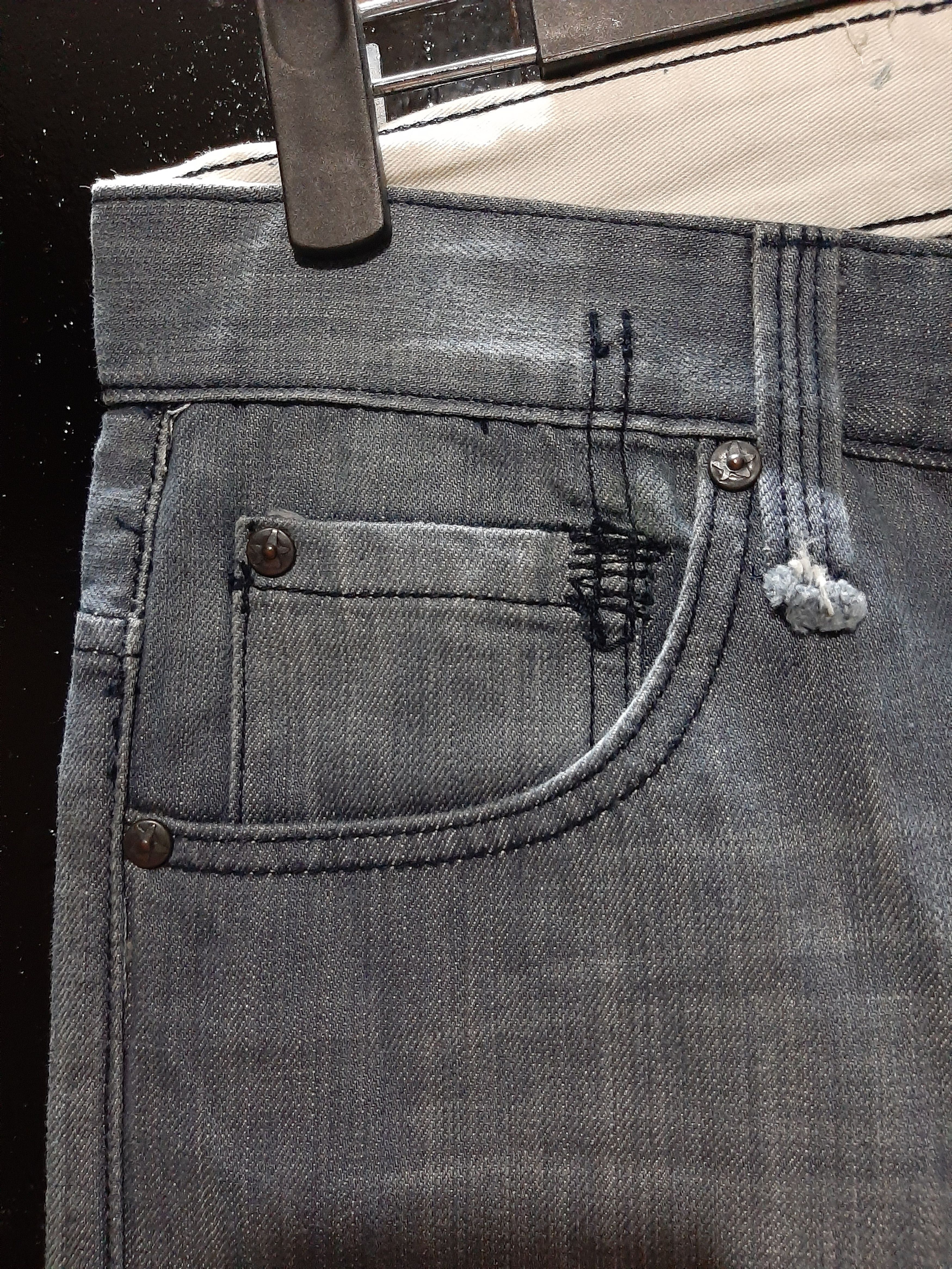 Levi's × Vintage VINTAGE 90s LEVI'S DENIM .. Size US 30 / EU 46 - 6 Thumbnail