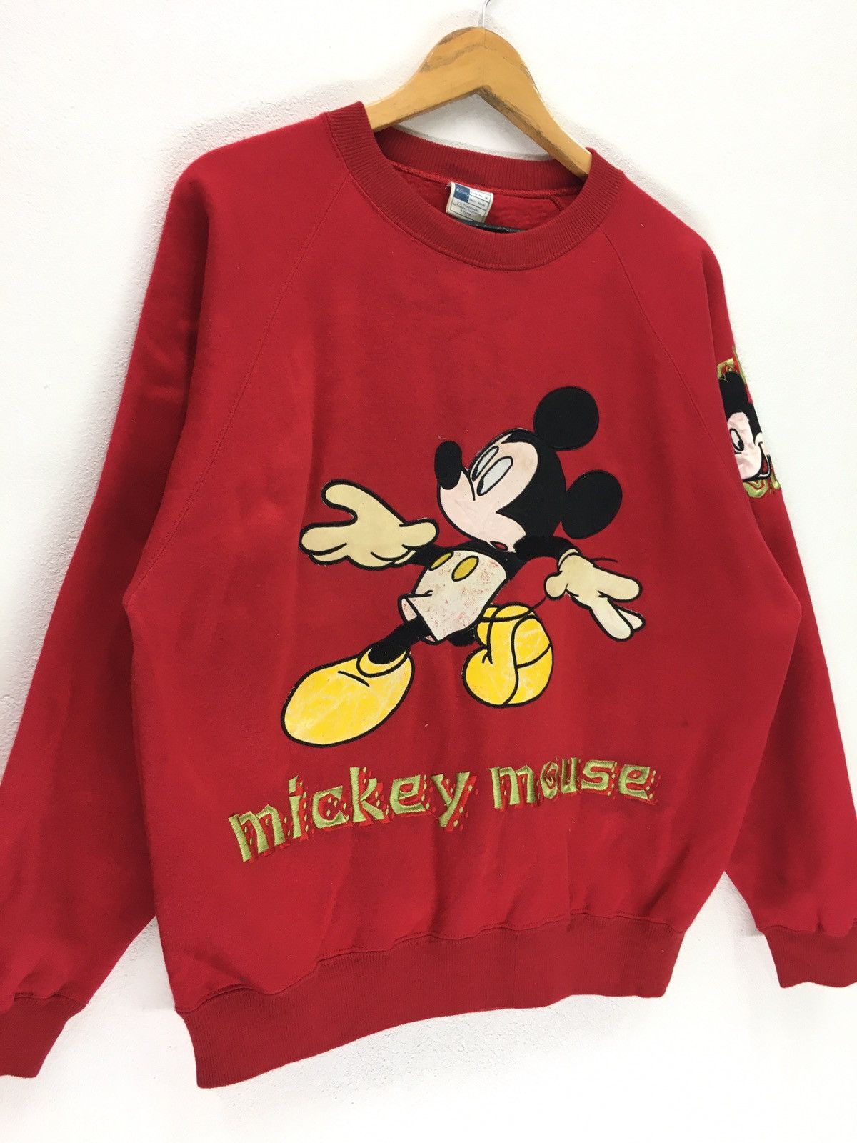 Disney × Mickey Mouse × Vintage Vintage Mickey Mouse Walt Disney Cartoon Sweatshirt Size US L / EU 52-54 / 3 - 3 Thumbnail