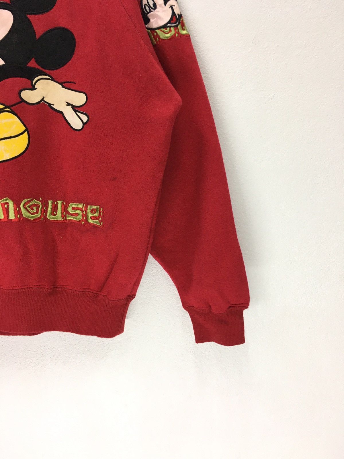 Disney × Mickey Mouse × Vintage Vintage Mickey Mouse Walt Disney Cartoon Sweatshirt Size US L / EU 52-54 / 3 - 5 Thumbnail