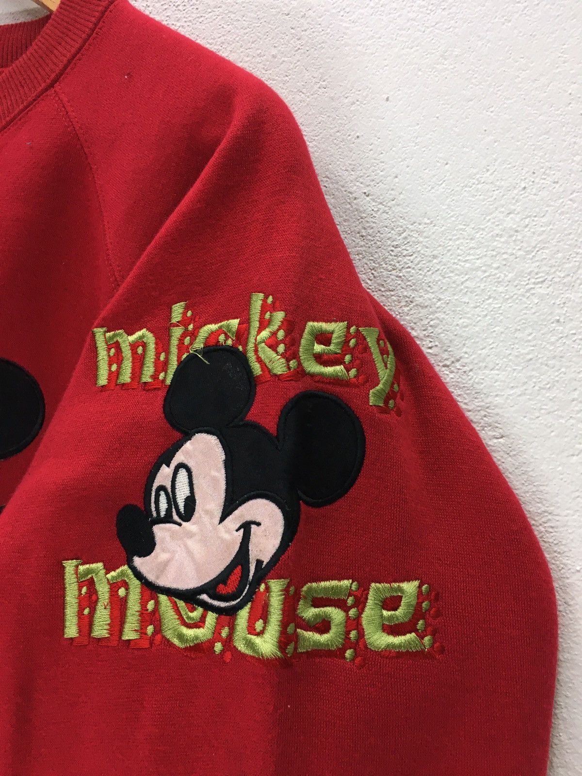 Disney × Mickey Mouse × Vintage Vintage Mickey Mouse Walt Disney Cartoon Sweatshirt Size US L / EU 52-54 / 3 - 4 Thumbnail