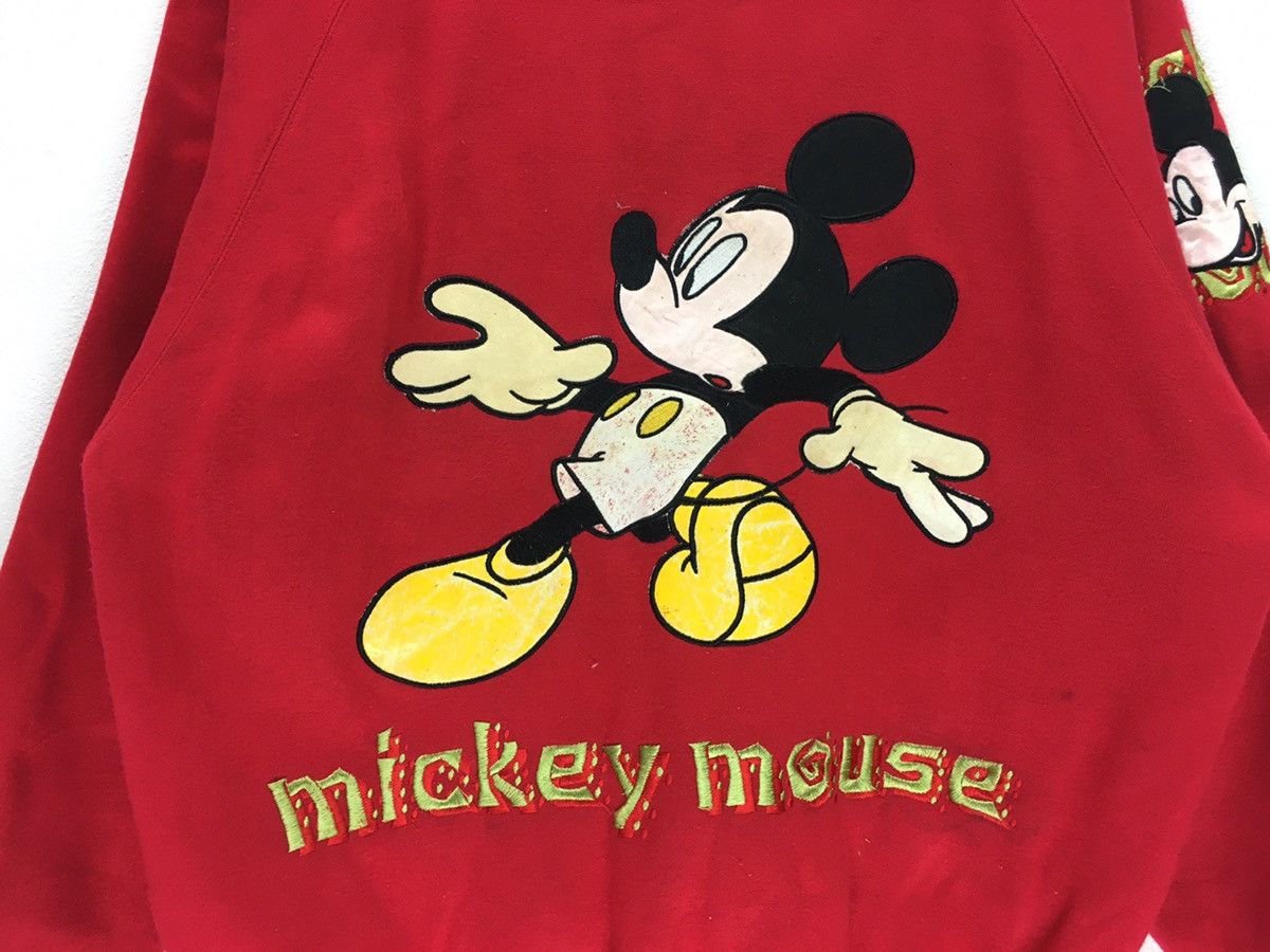 Disney × Mickey Mouse × Vintage Vintage Mickey Mouse Walt Disney Cartoon Sweatshirt Size US L / EU 52-54 / 3 - 2 Thumbnail