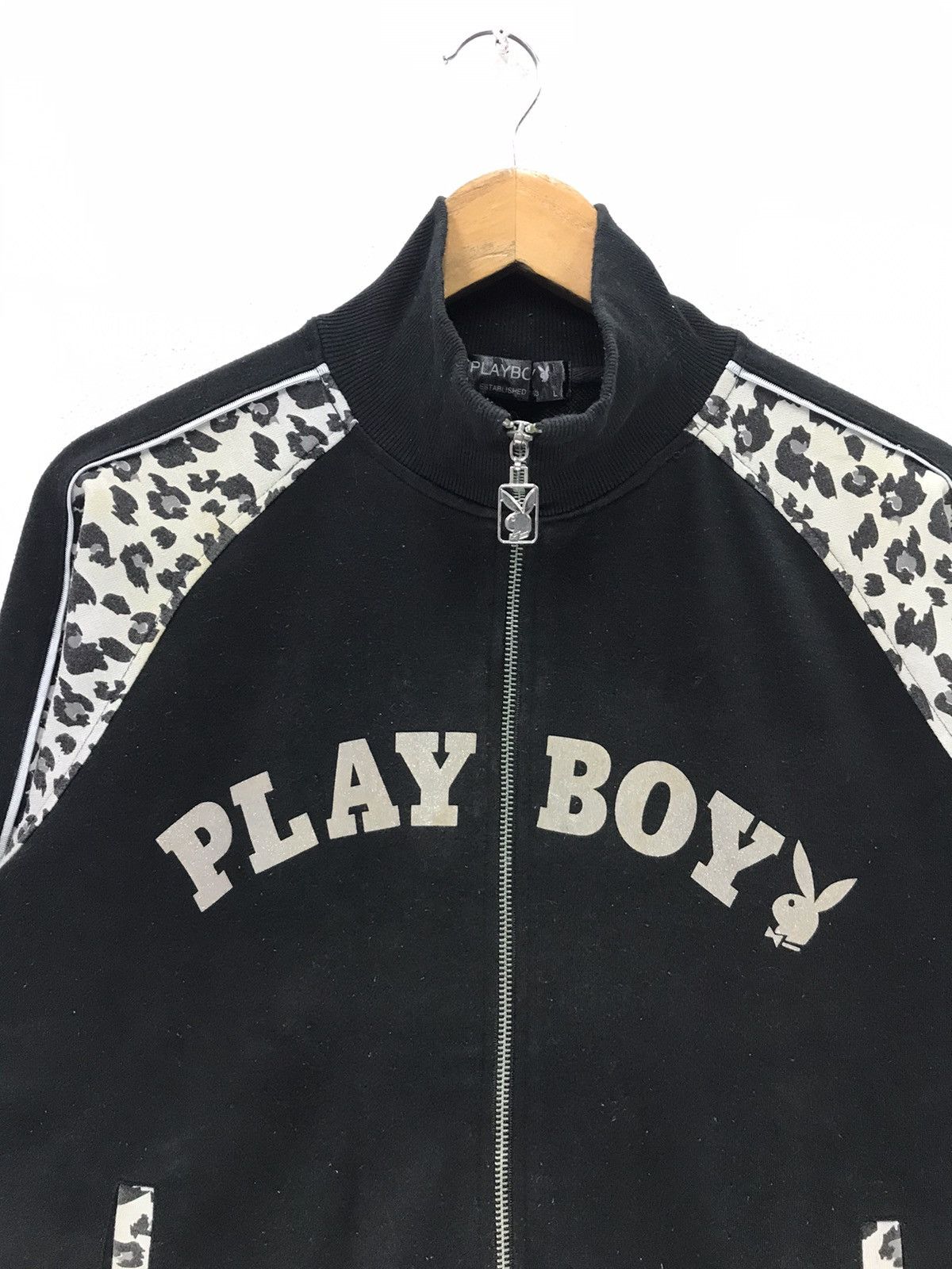 Playboy × Vintage Vintage Playboy Leopard Embroidery Logo Jacket Size US S / EU 44-46 / 1 - 4 Thumbnail