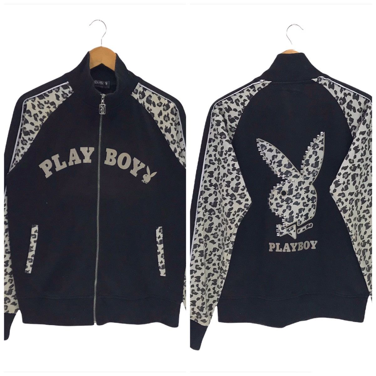 Playboy × Vintage Vintage Playboy Leopard Embroidery Logo Jacket Size US S / EU 44-46 / 1 - 1 Thumbnail