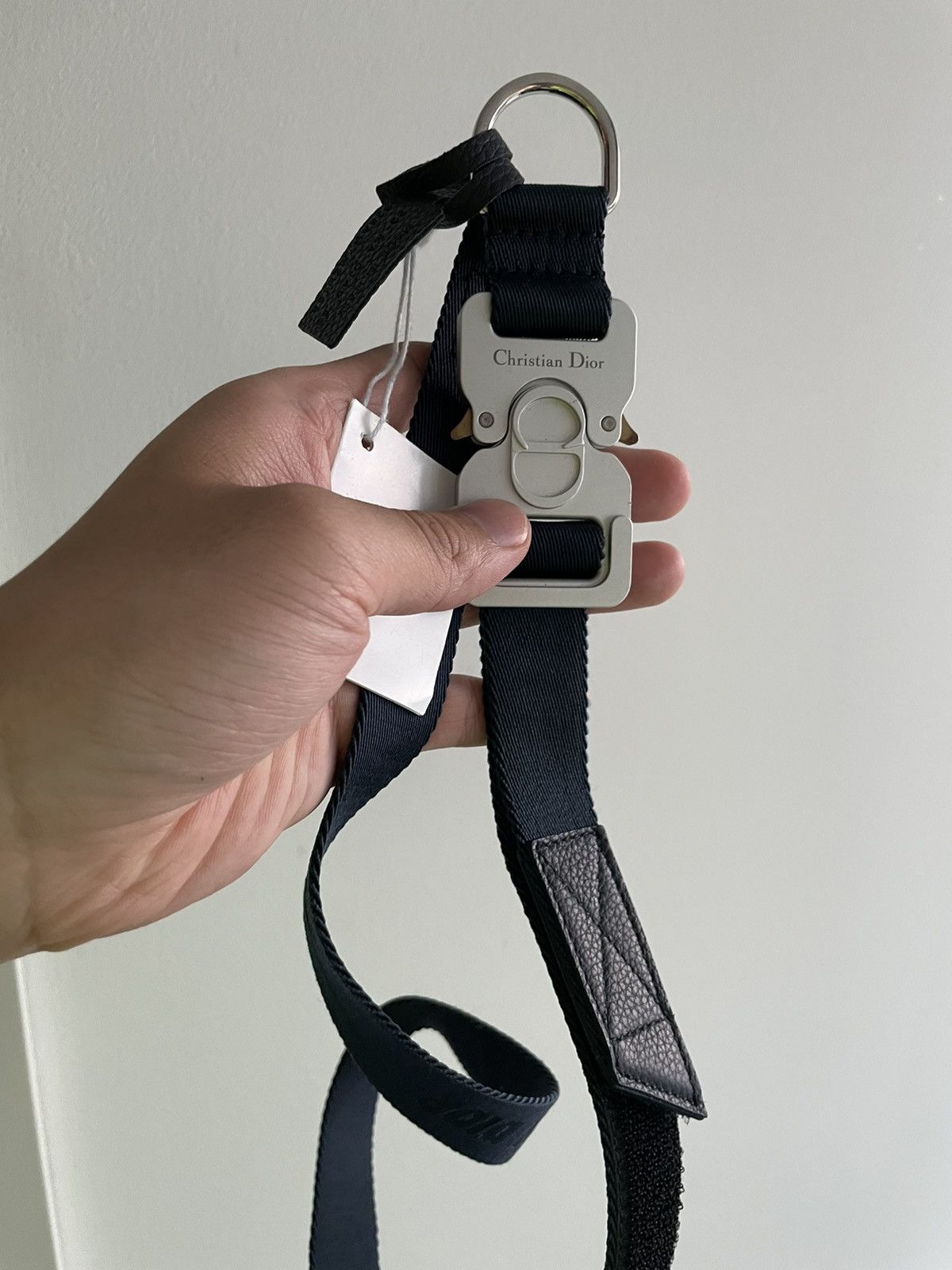 Alyx × Christian Dior Monsieur × Dior Limited Edition Dior Saddle Buckle CD Logo Belt Brand New Size 30 - 6 Thumbnail