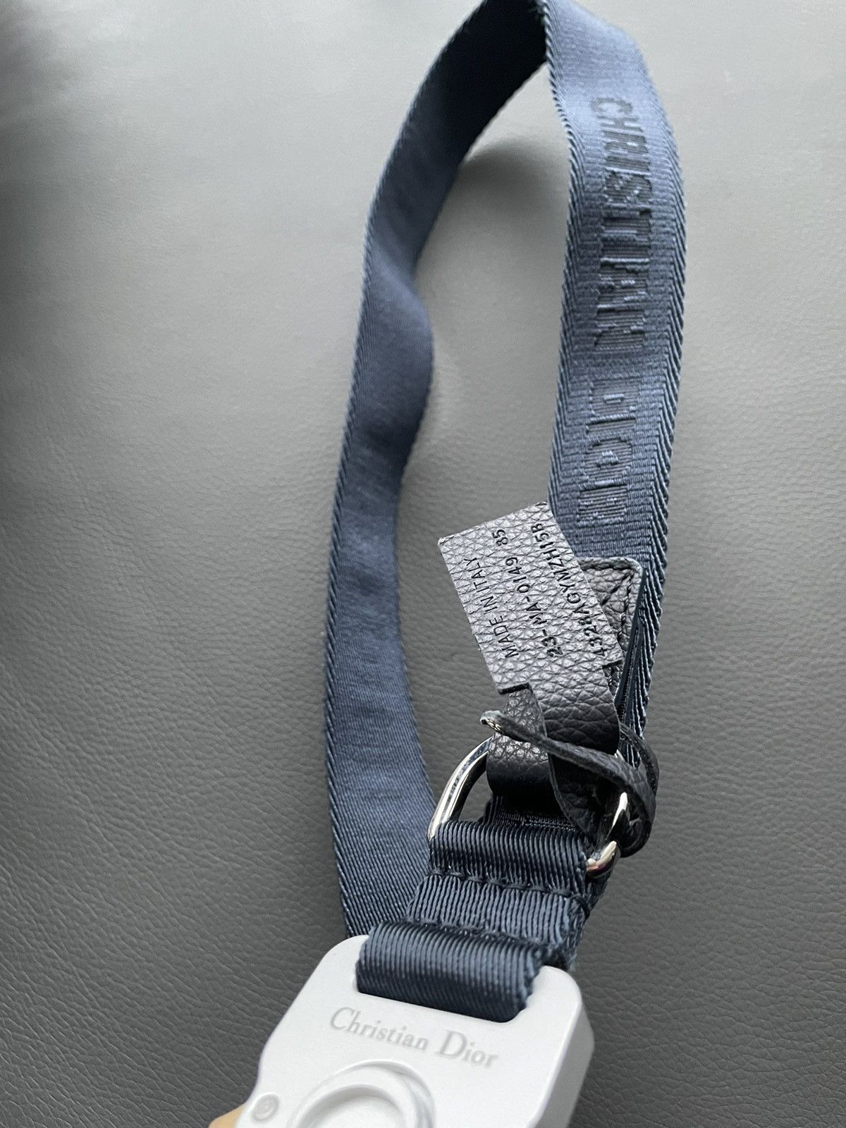 Alyx × Christian Dior Monsieur × Dior Limited Edition Dior Saddle Buckle CD Logo Belt Brand New Size 30 - 12 Thumbnail