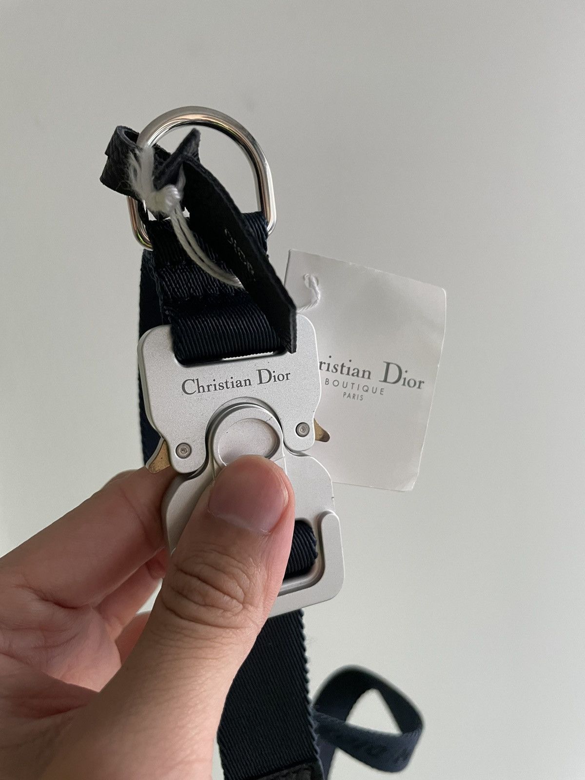 Alyx × Christian Dior Monsieur × Dior Limited Edition Dior Saddle Buckle CD Logo Belt Brand New Size 30 - 24 Thumbnail