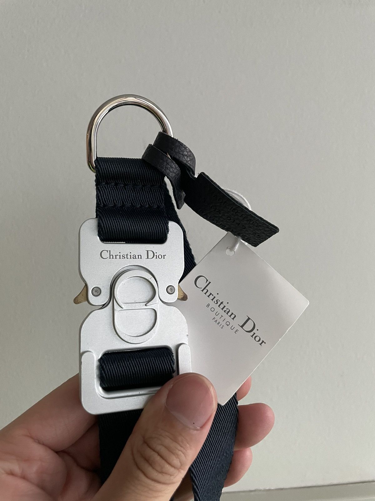 Alyx × Christian Dior Monsieur × Dior Limited Edition Dior Saddle Buckle CD Logo Belt Brand New Size 30 - 7 Thumbnail