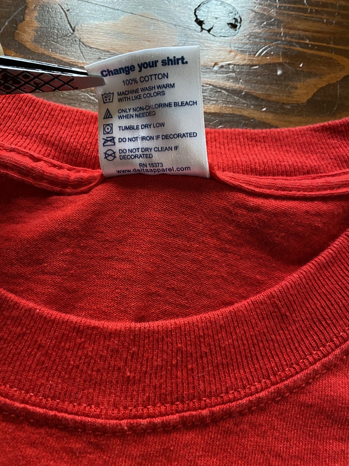 NHL Vintage 2002 Detroit Red Wings Stanley Cup Embroidery Tee Size US XL / EU 56 / 4 - 6 Thumbnail