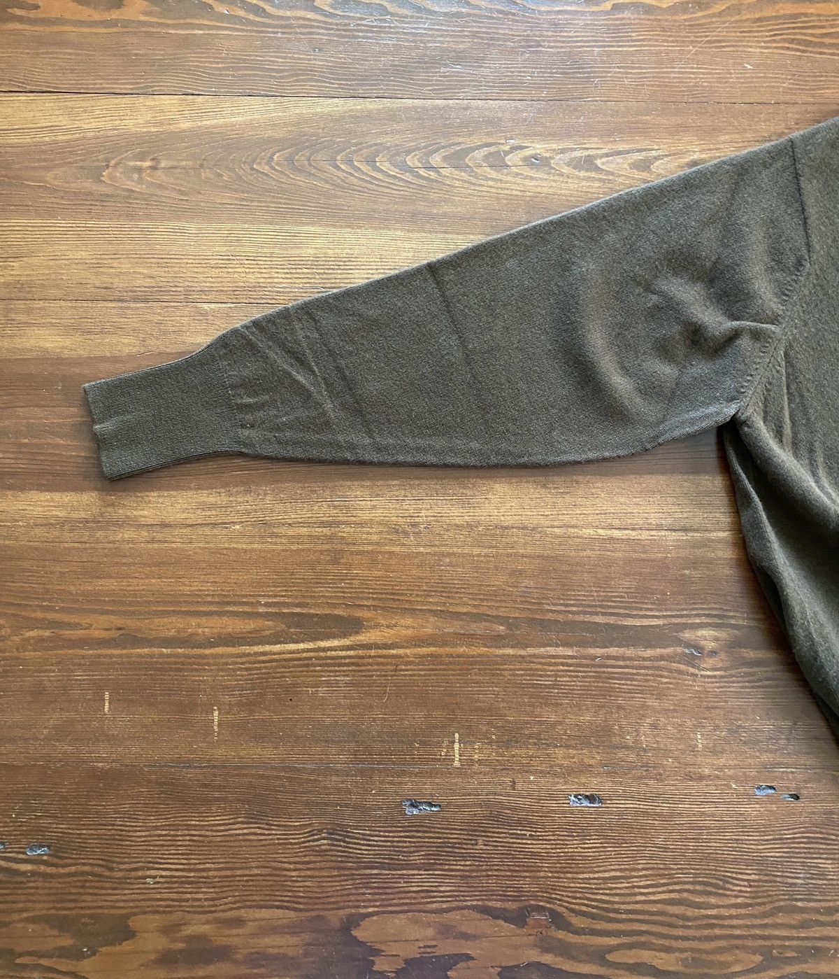 Saks Fifth Avenue Vintage 50’s Saks Fifth Avenue Cashmere Cardigan Sweater Size US L / EU 52-54 / 3 - 10 Thumbnail