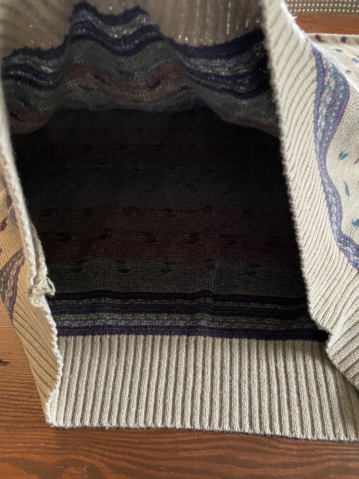 Generra Vintage 80’s Generra Paisley All Over Knit Sweater Size US XL / EU 56 / 4 - 6 Thumbnail