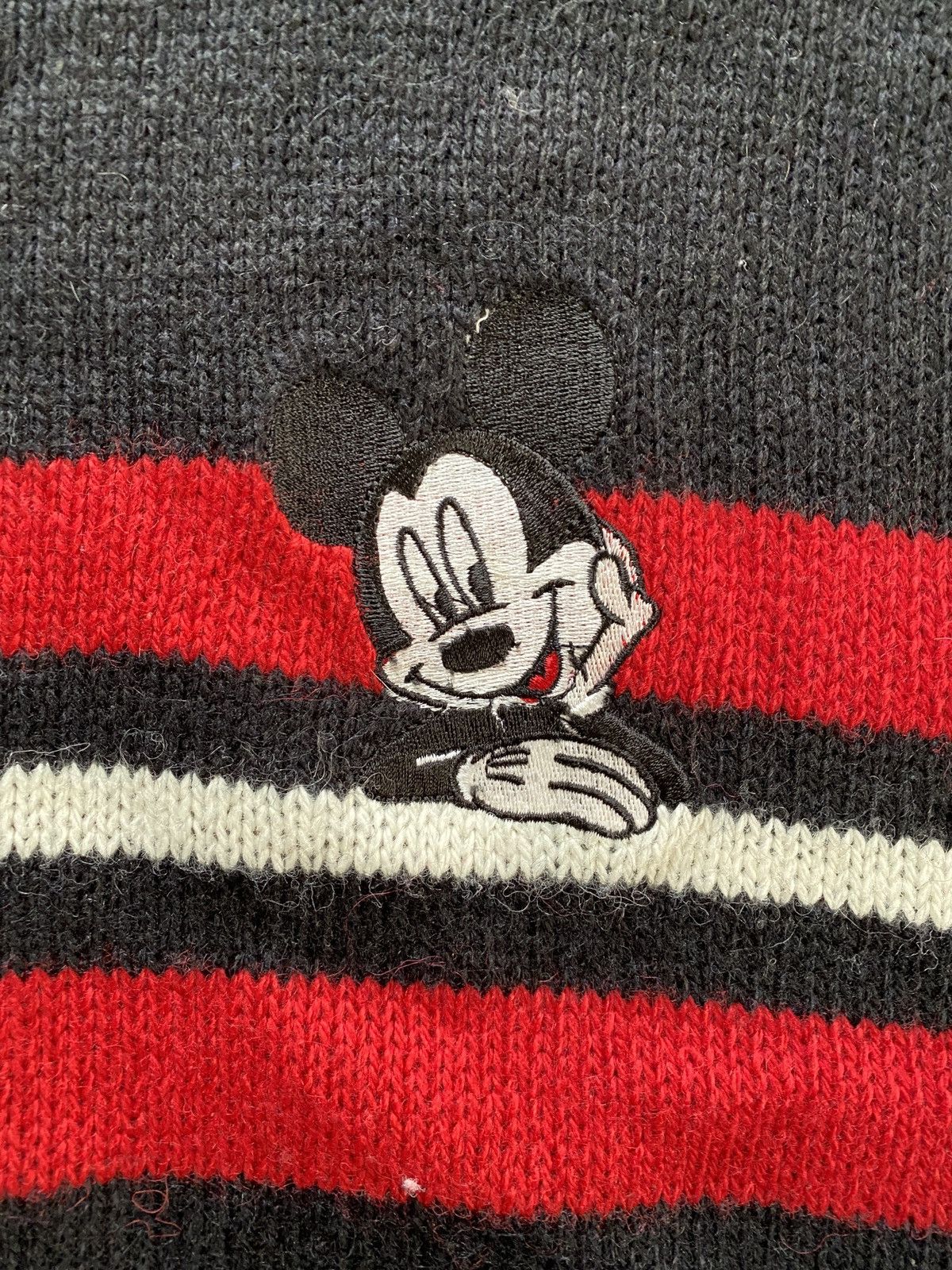 Mickey Mouse Vintage 90’s Mickey Mouse Embroidered Knit Sweater Size US M / EU 48-50 / 2 - 5 Thumbnail