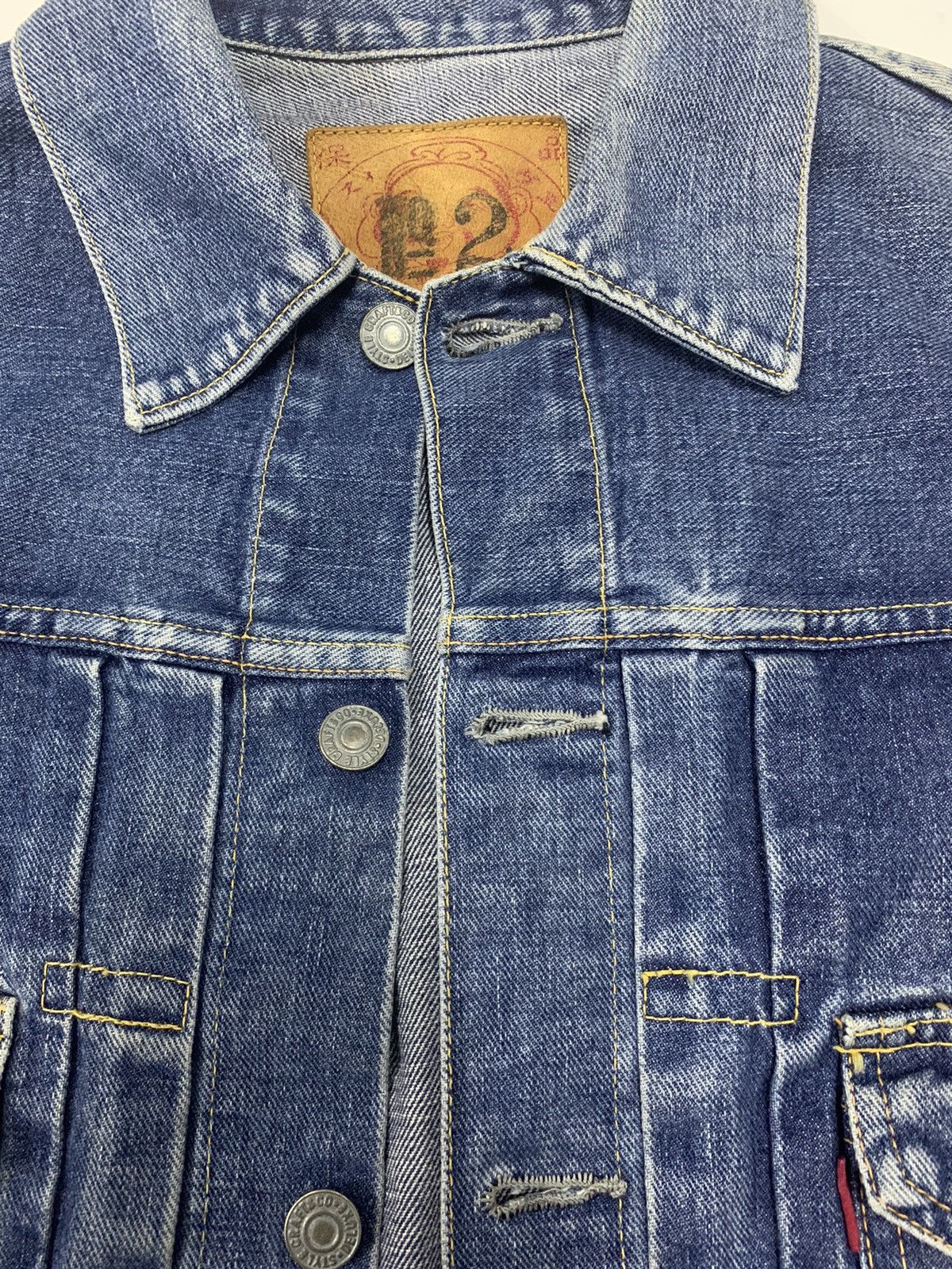 Evisu × Vintage Vintage Evisu Selvedges Denim Bomber Size S / US 4 / IT 40 - 2 Thumbnail
