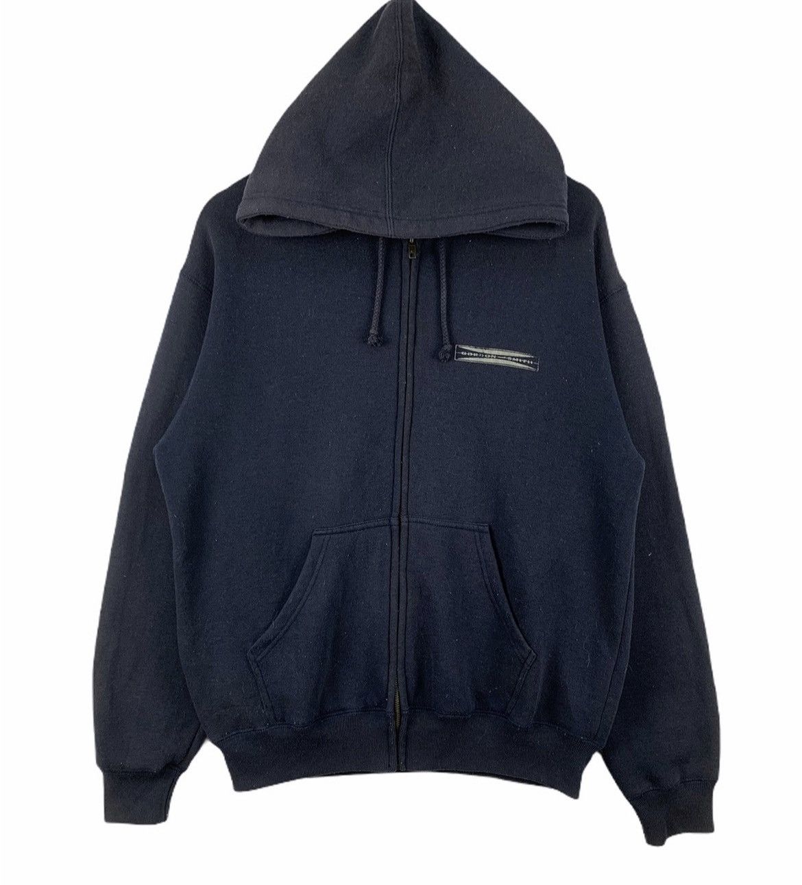 Gordon Smith Full Zipper Hoodie Navy