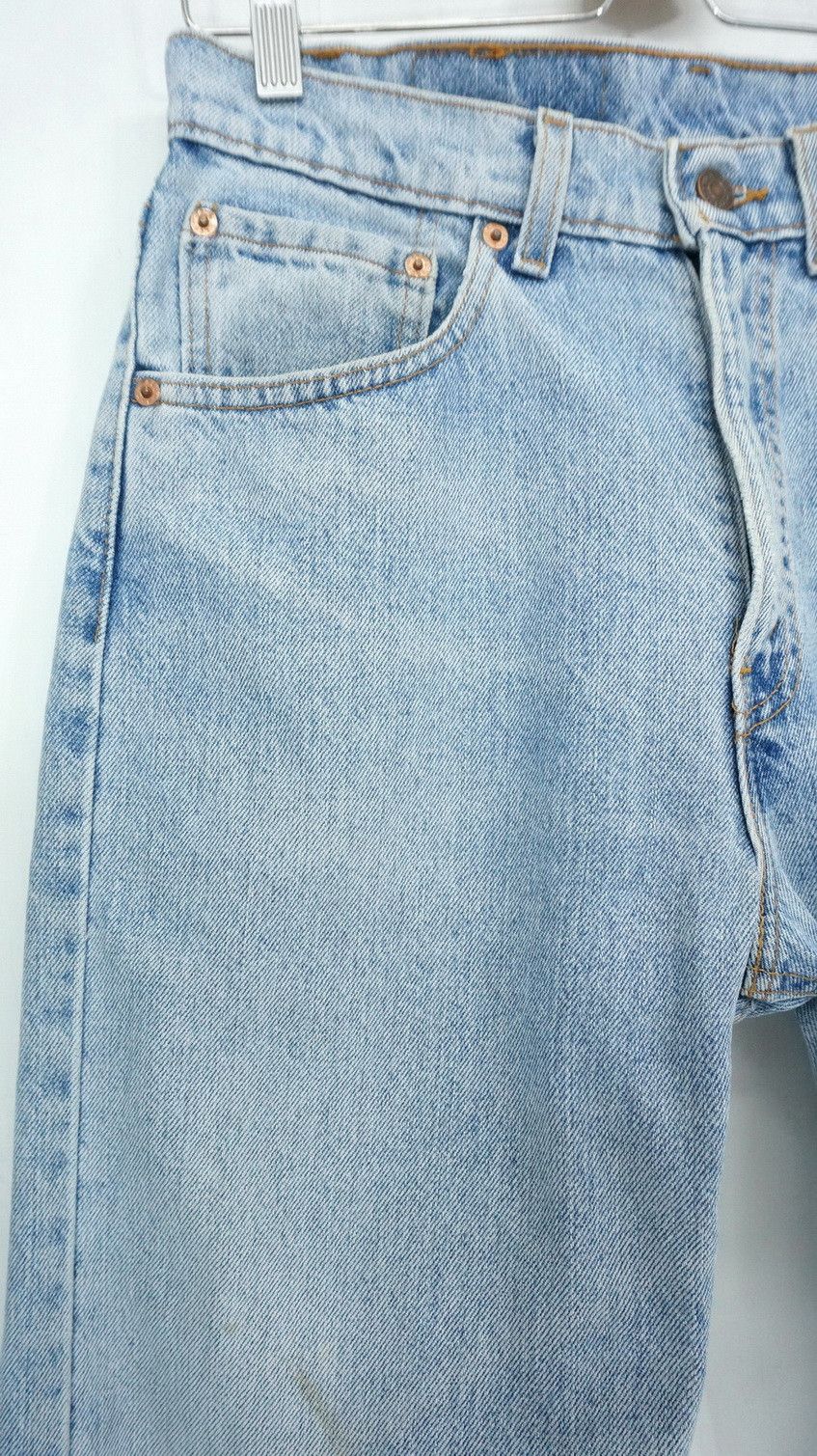 Levi's Vintage Clothing 🔥 Levi's 505 90s Vtg Worn Regular Straight Jeans USA LF8 Size US 30 / EU 46 - 2 Thumbnail