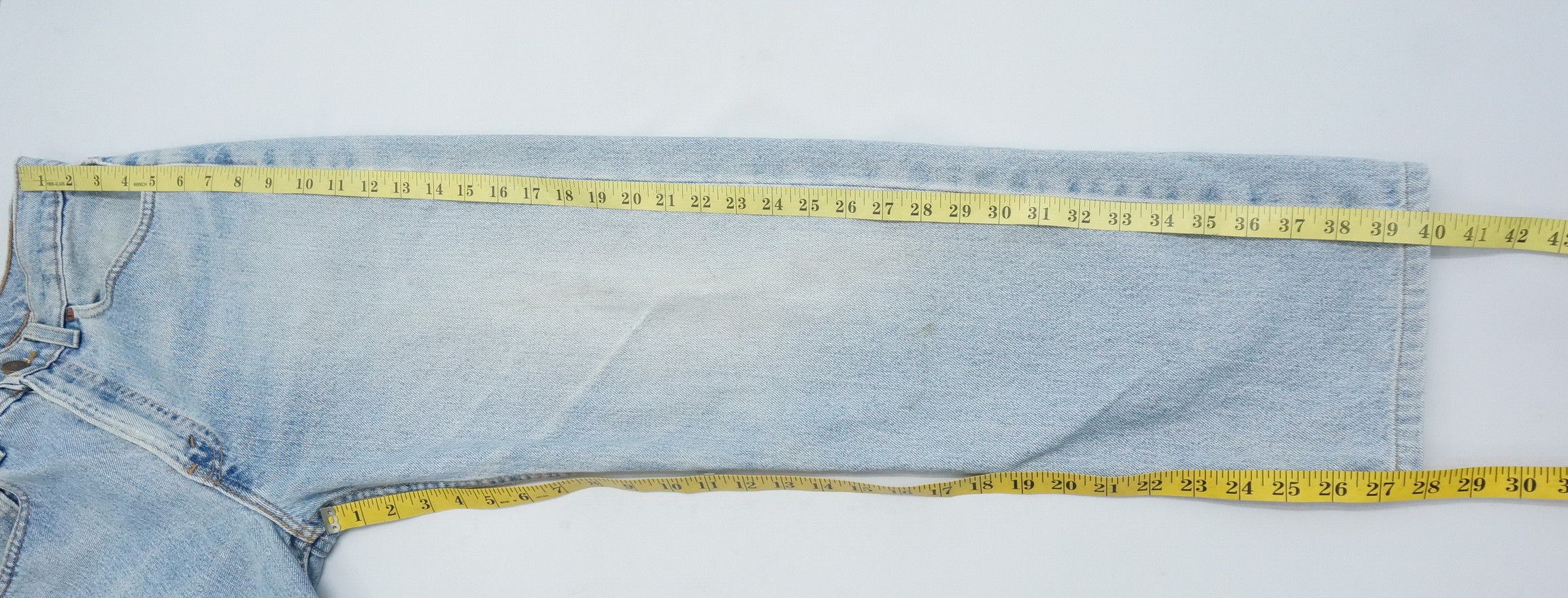 Levi's Vintage Clothing 🔥 Levi's 505 90s Vtg Worn Regular Straight Jeans USA LF8 Size US 30 / EU 46 - 15 Thumbnail