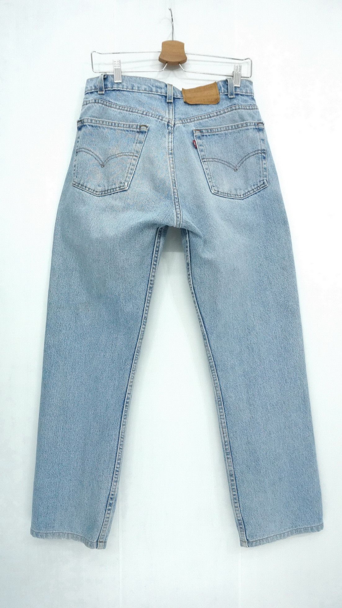 Levi's Vintage Clothing 🔥 Levi's 505 90s Vtg Worn Regular Straight Jeans USA LF8 Size US 30 / EU 46 - 1 Thumbnail