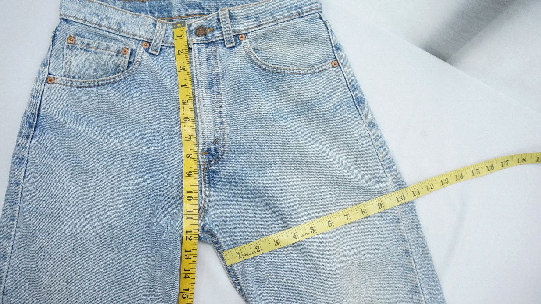 Levi's Vintage Clothing 🔥 Levi's 505 90s Vtg Worn Regular Straight Jeans USA LF8 Size US 30 / EU 46 - 14 Thumbnail